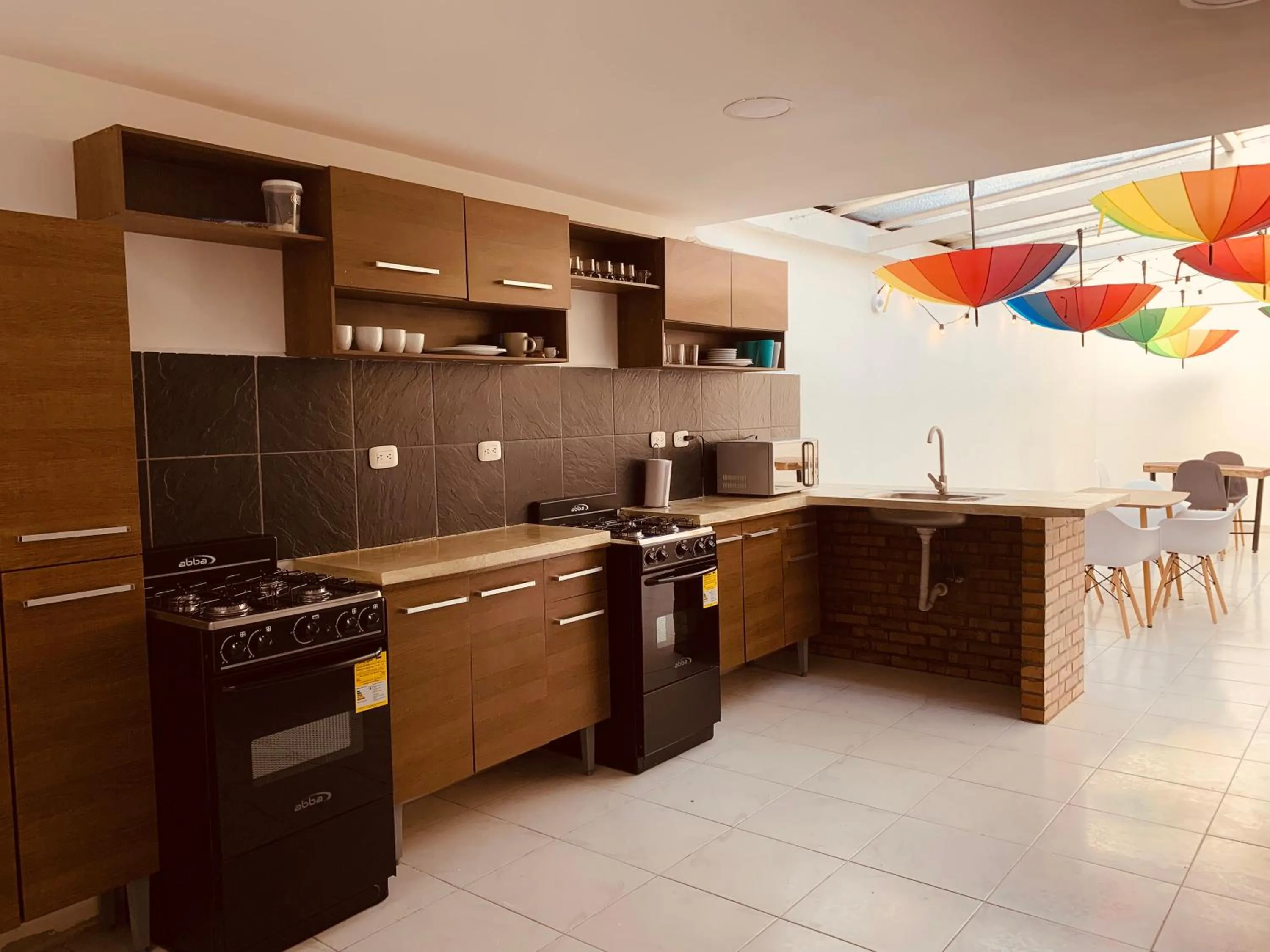 Kitchen or kitchenette in CASA CREAZZO 62 - Movistar Arena, Vive Claro
