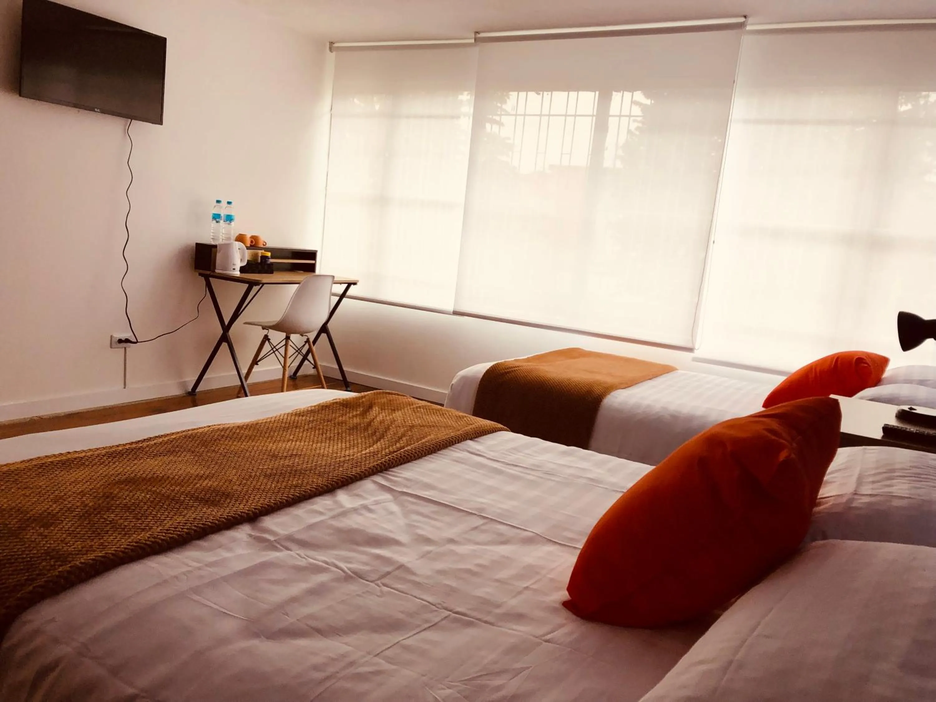 Bedroom, Bed in CASA CREAZZO 62 - Movistar Arena, Vive Claro