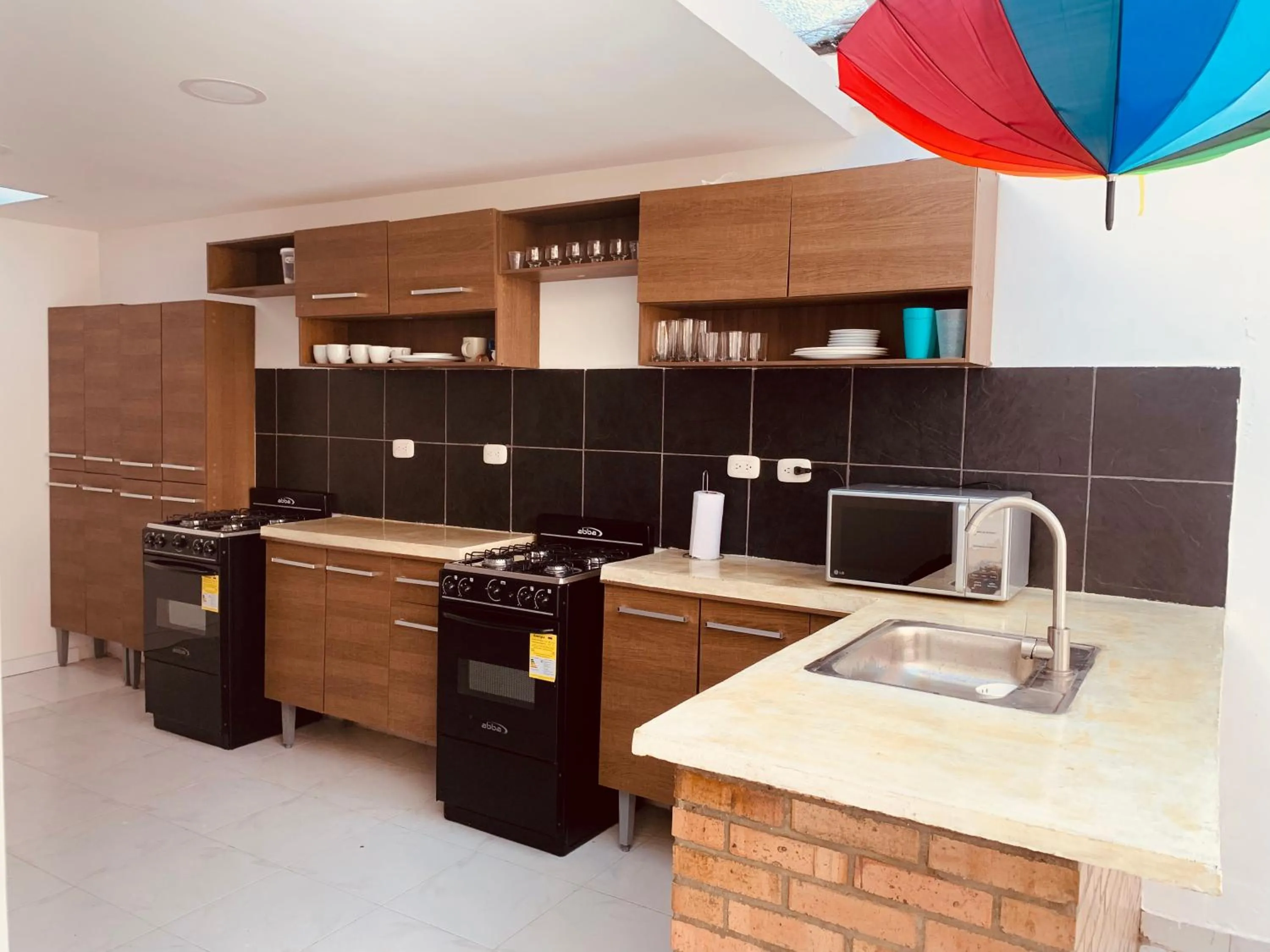 Kitchen or kitchenette in CASA CREAZZO 62 - Movistar Arena, Vive Claro