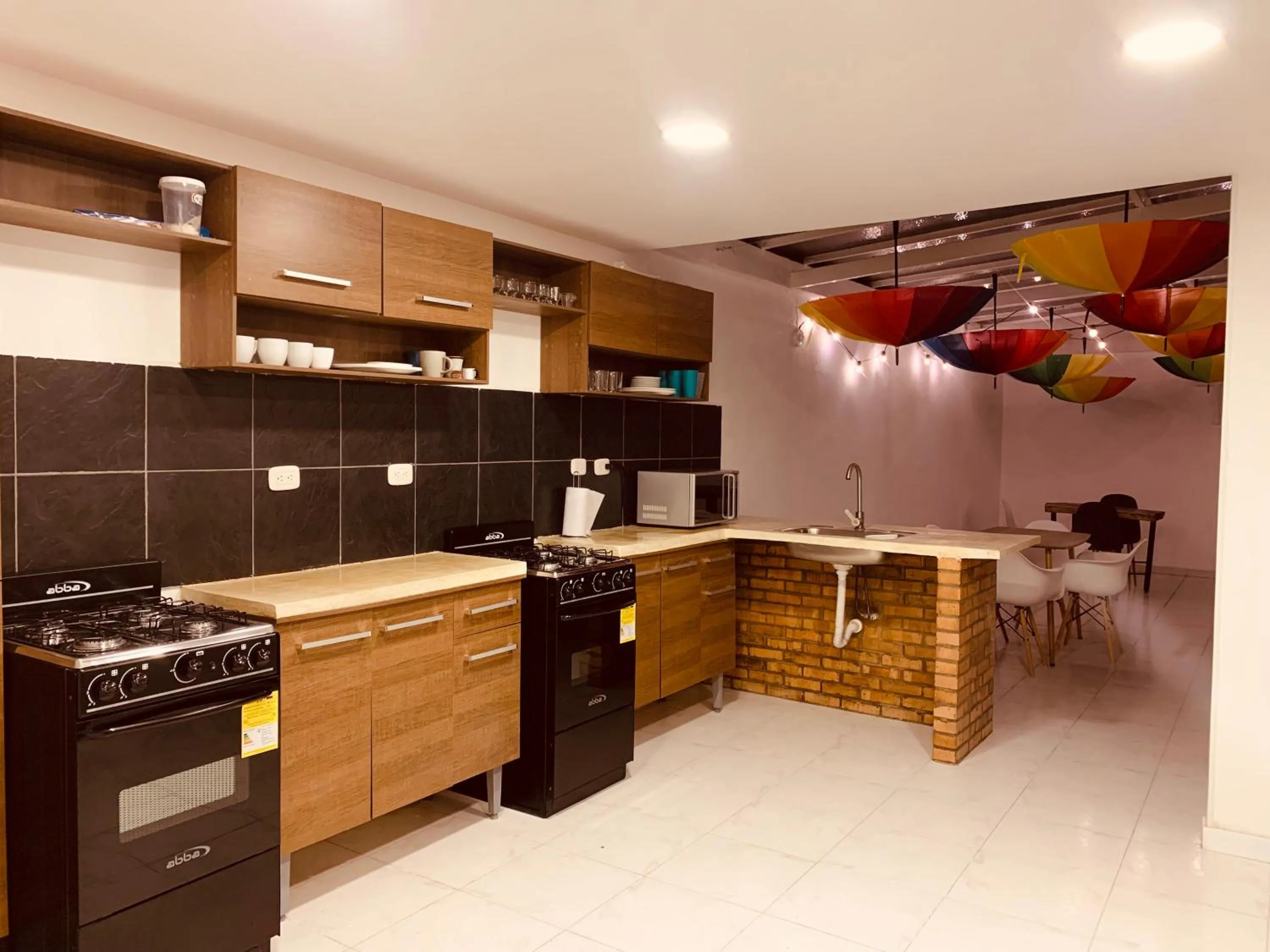 Kitchen or kitchenette in CASA CREAZZO 62 - Movistar Arena, Vive Claro