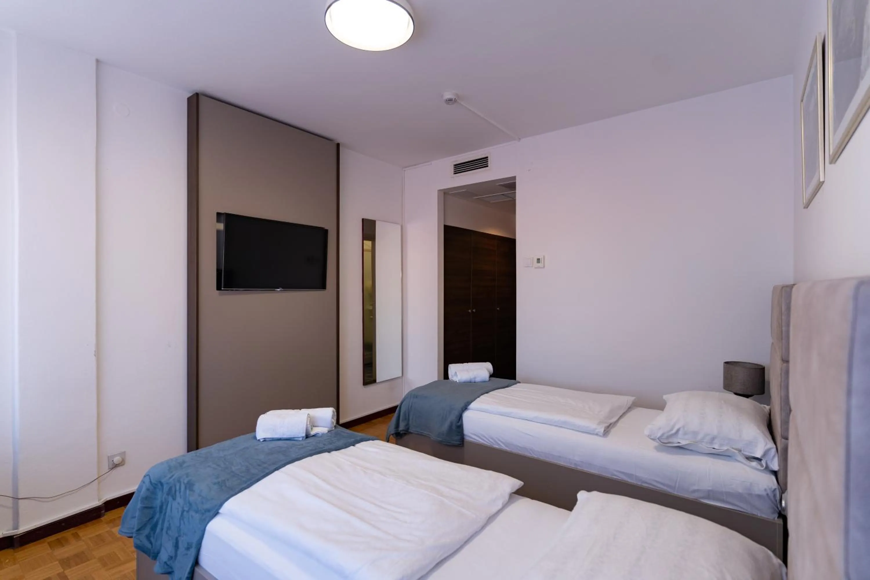 Bed in Artearia Hotel