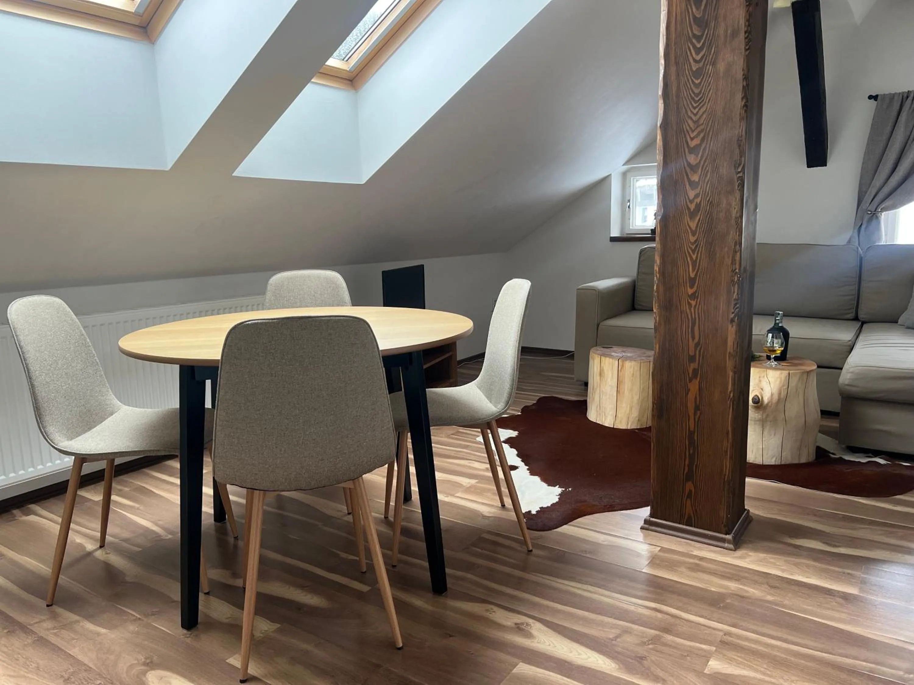 Living room in Hotel Lomnice