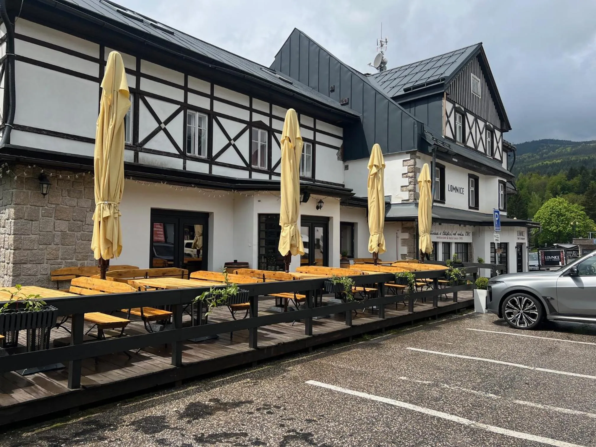 Property building in Hotel Lomnice