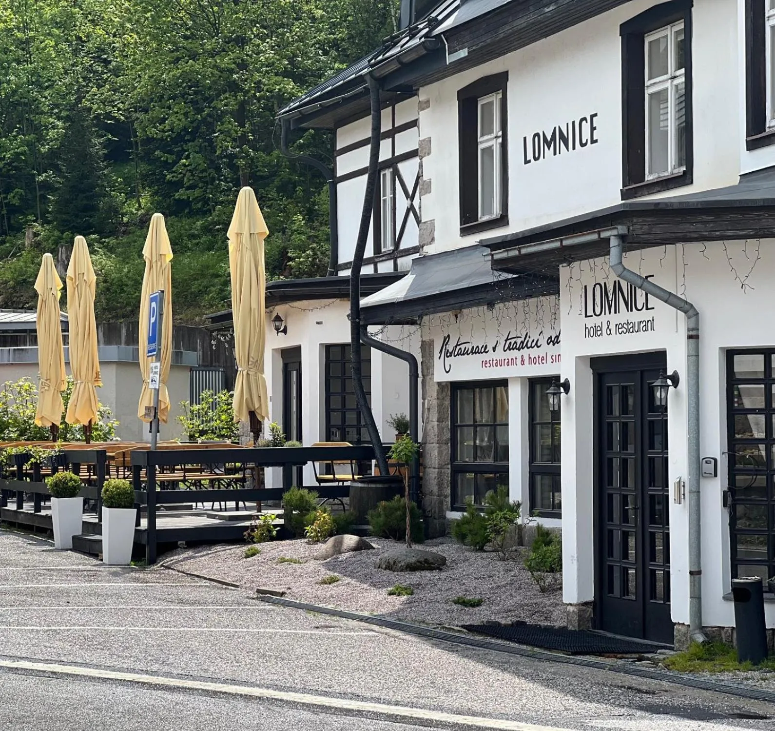 Property building in Hotel Lomnice