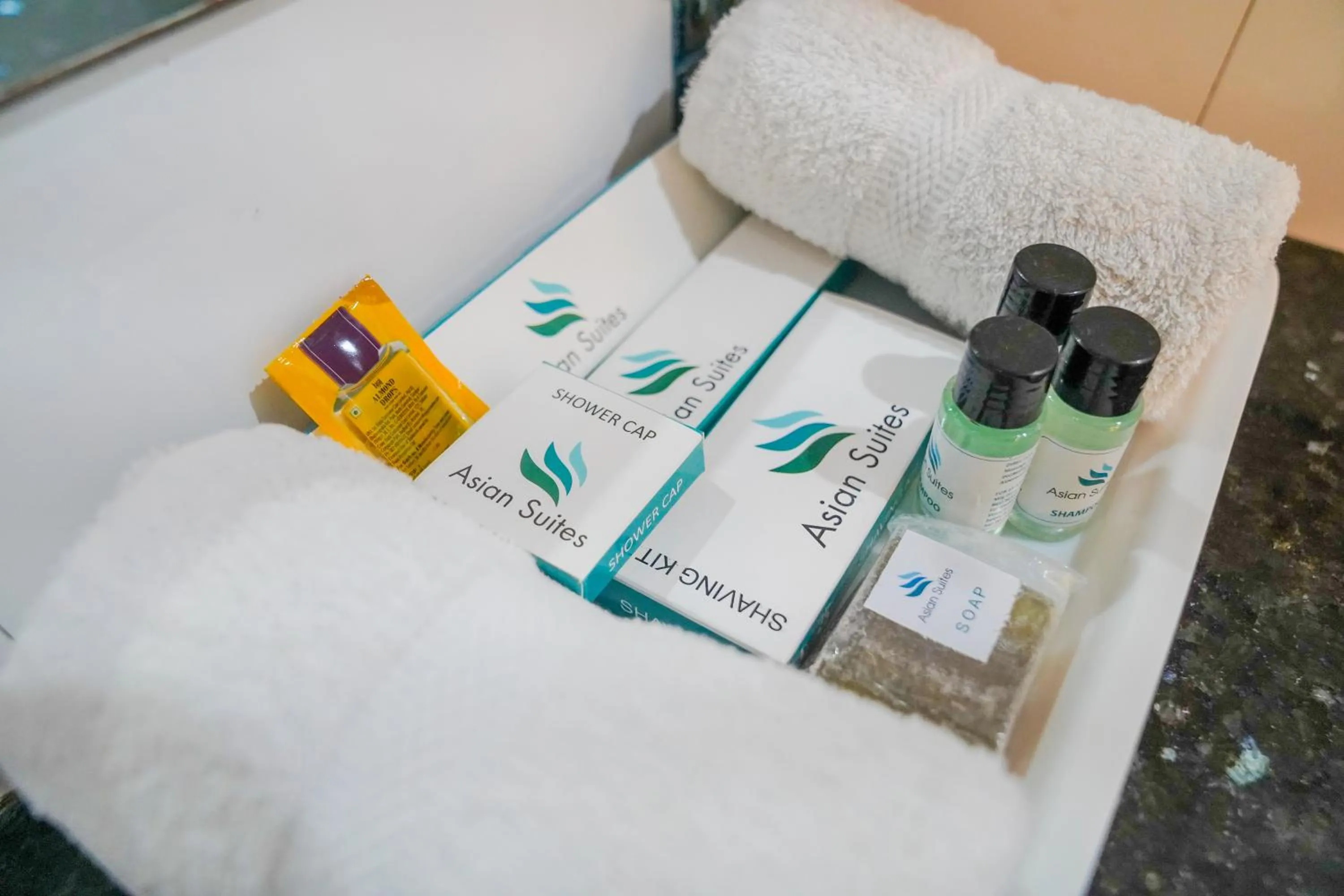 Bathroom in Asian Suites Cyber Park Gurgaon