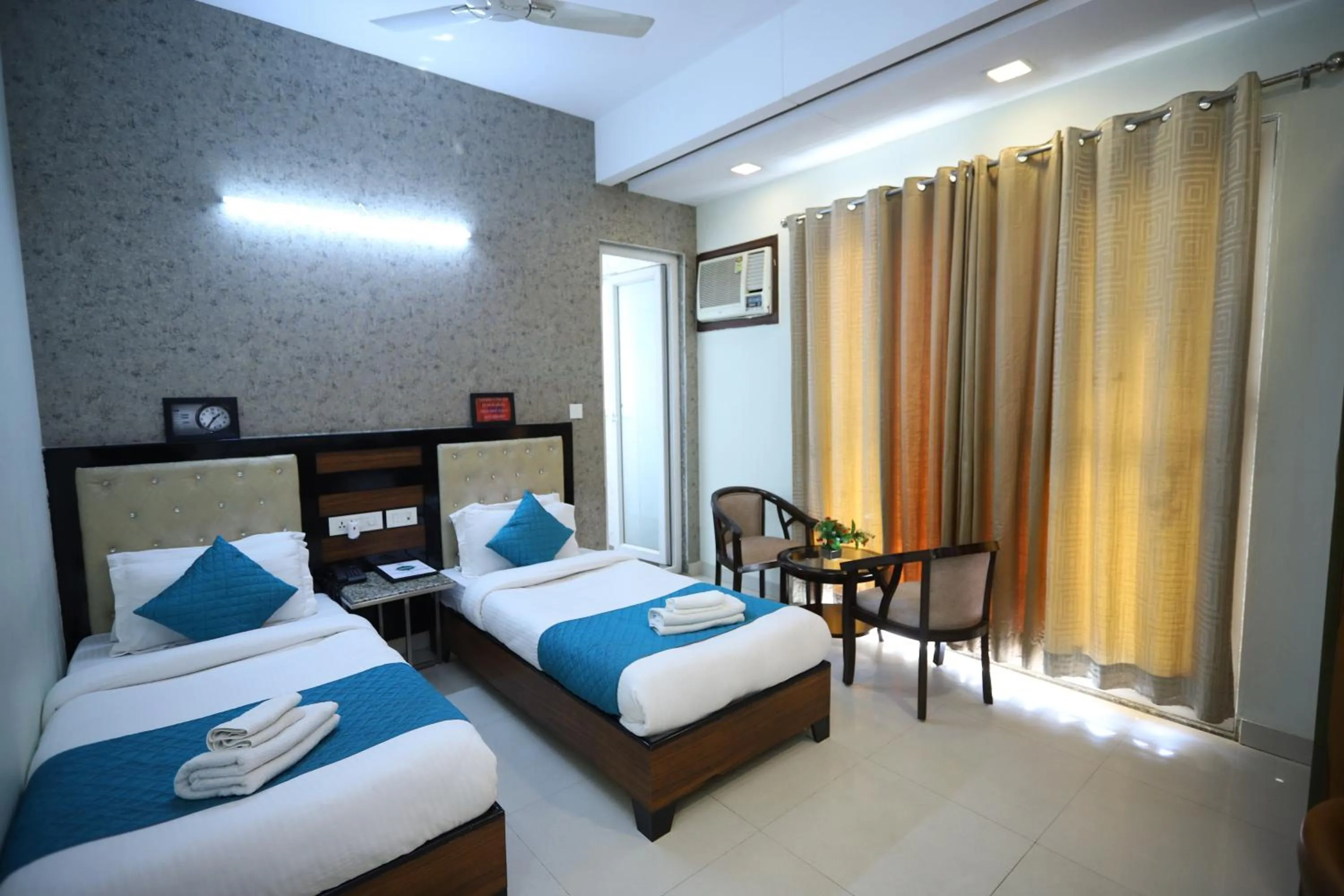 Bed in Asian Suites Cyber Park Gurgaon