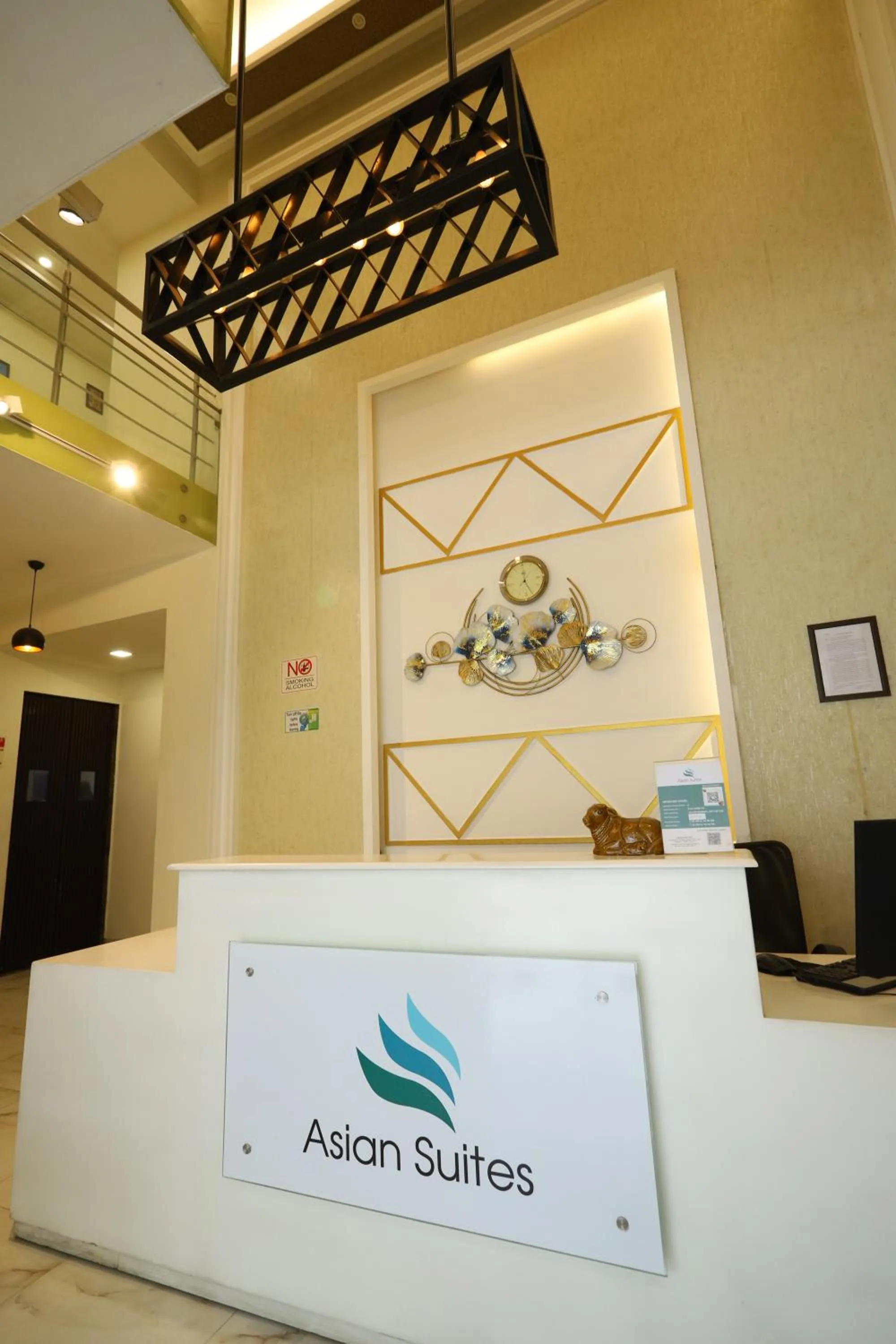 Lobby or reception in Asian Suites Cyber Park Gurgaon