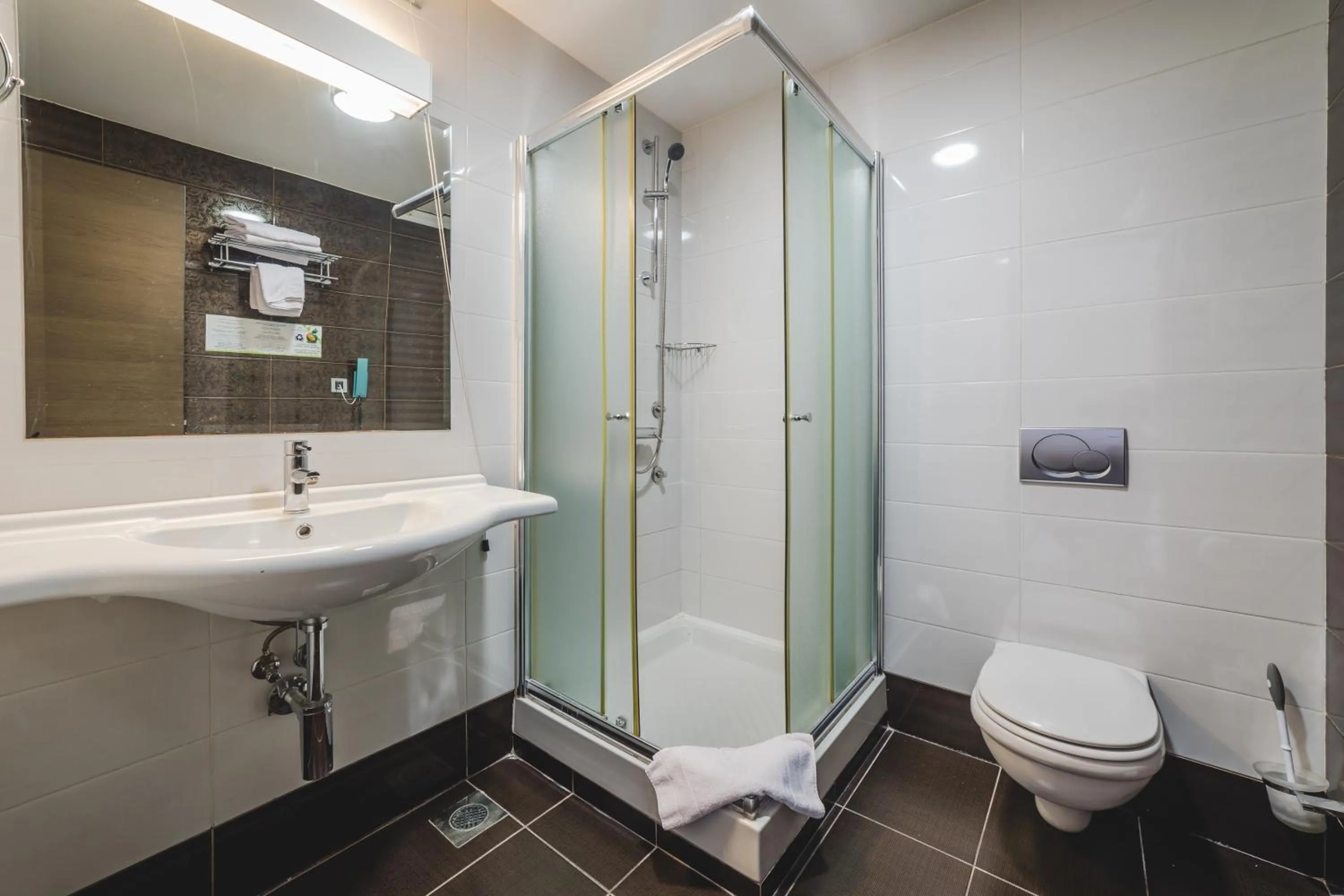 Shower in Hotel & Apartments HEC Residence