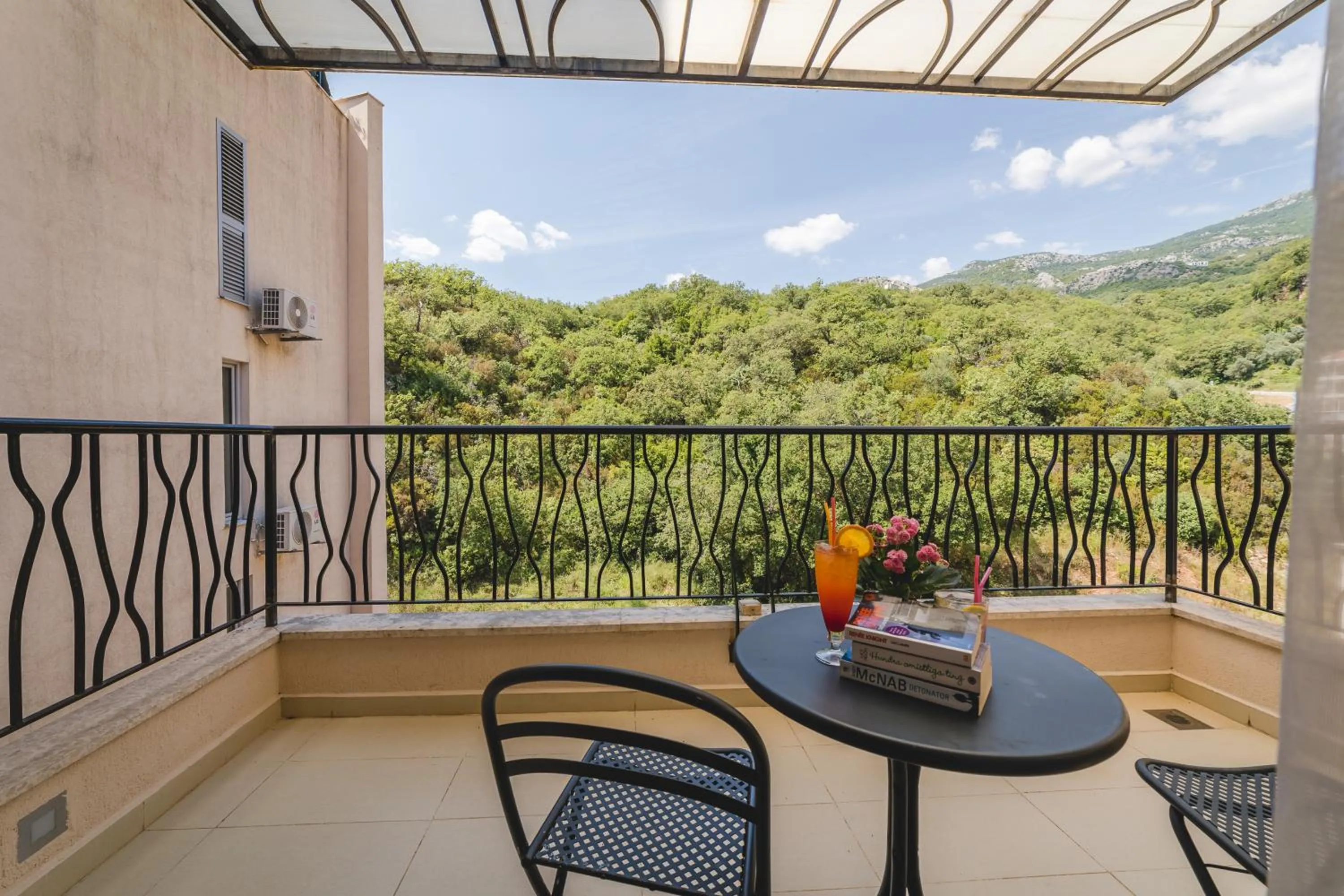 Balcony/Terrace in Hotel & Apartments HEC Residence