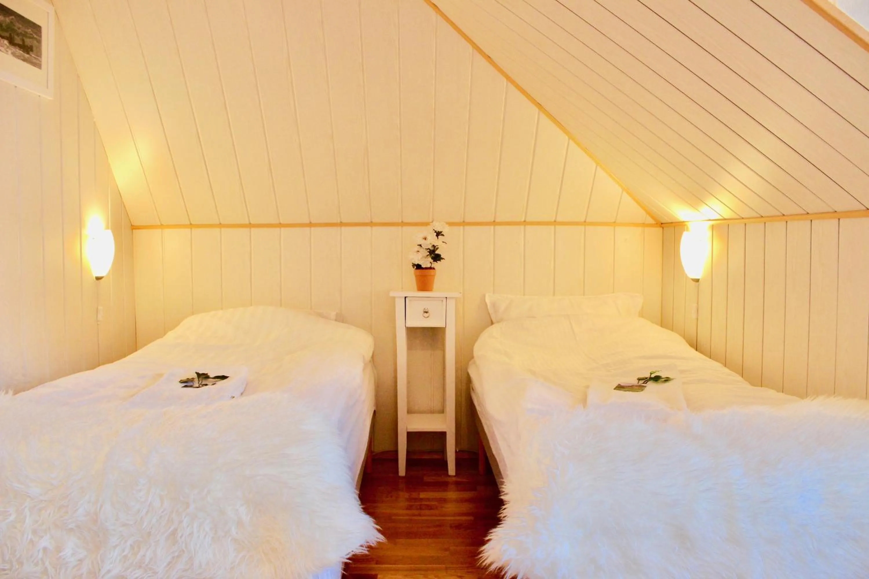 Property building, Bed in Guesthouse Árný