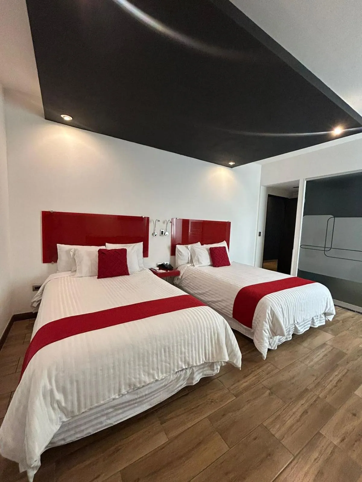 Bed in Zújmú Business Boutique Hotel