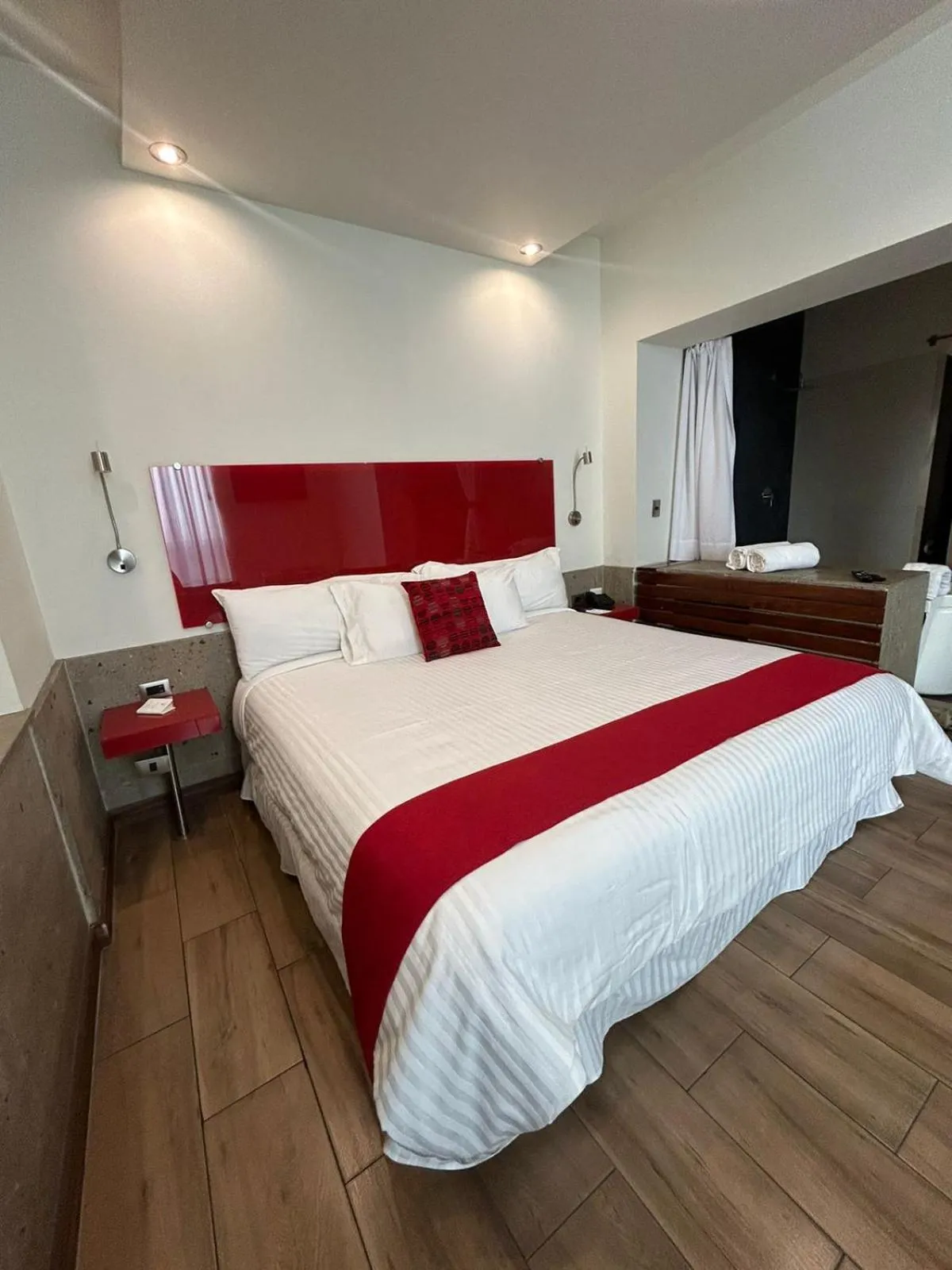 Bed in Zújmú Business Boutique Hotel