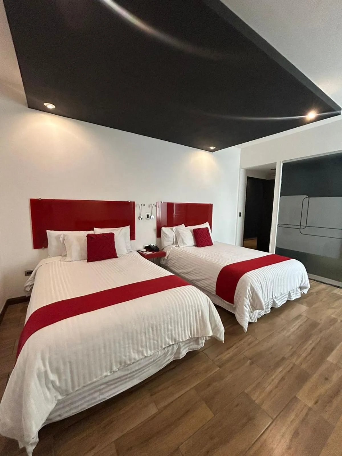 Bed in Zújmú Business Boutique Hotel