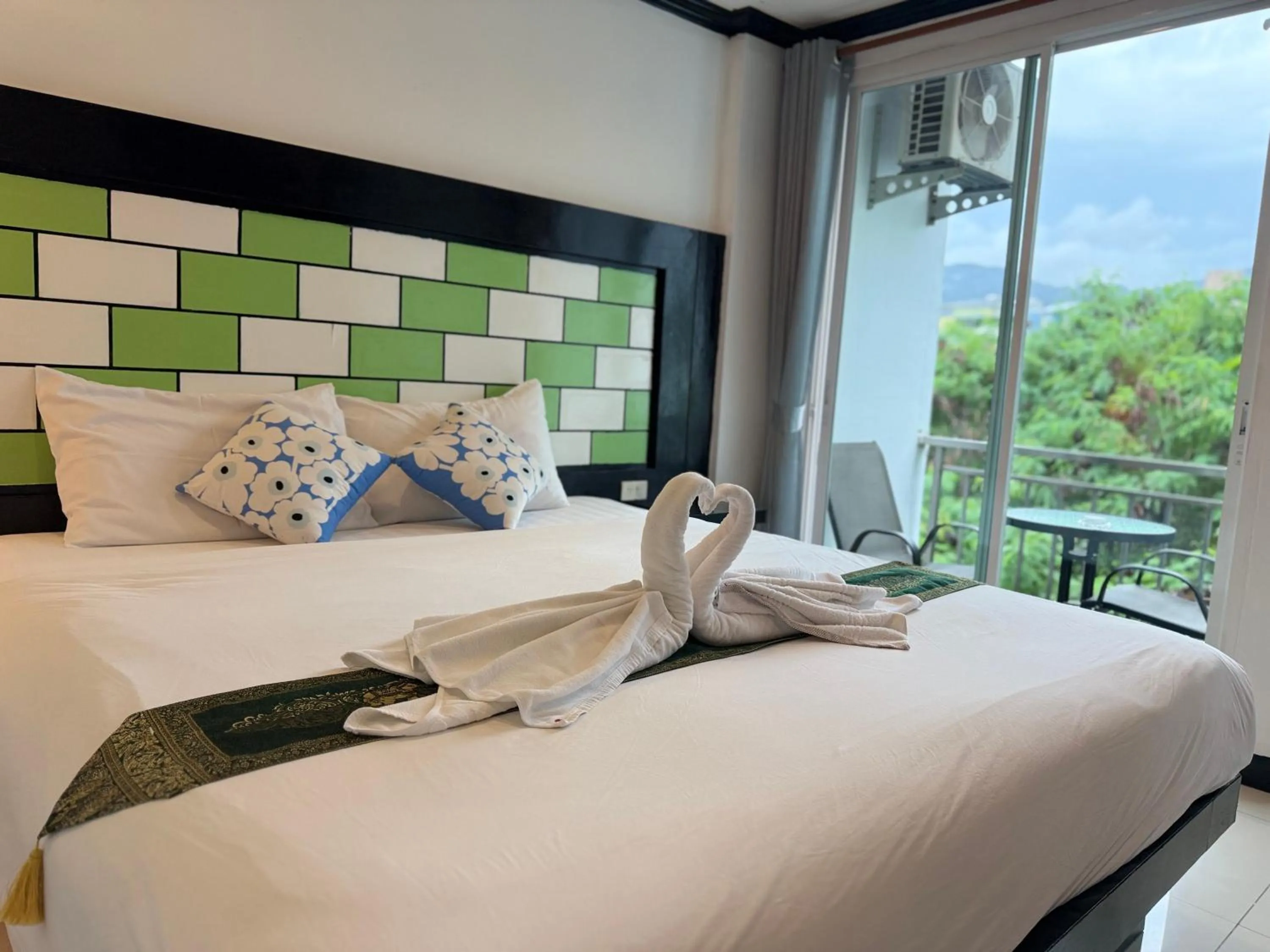 Mountain view, Bed in COZY Residence Patong