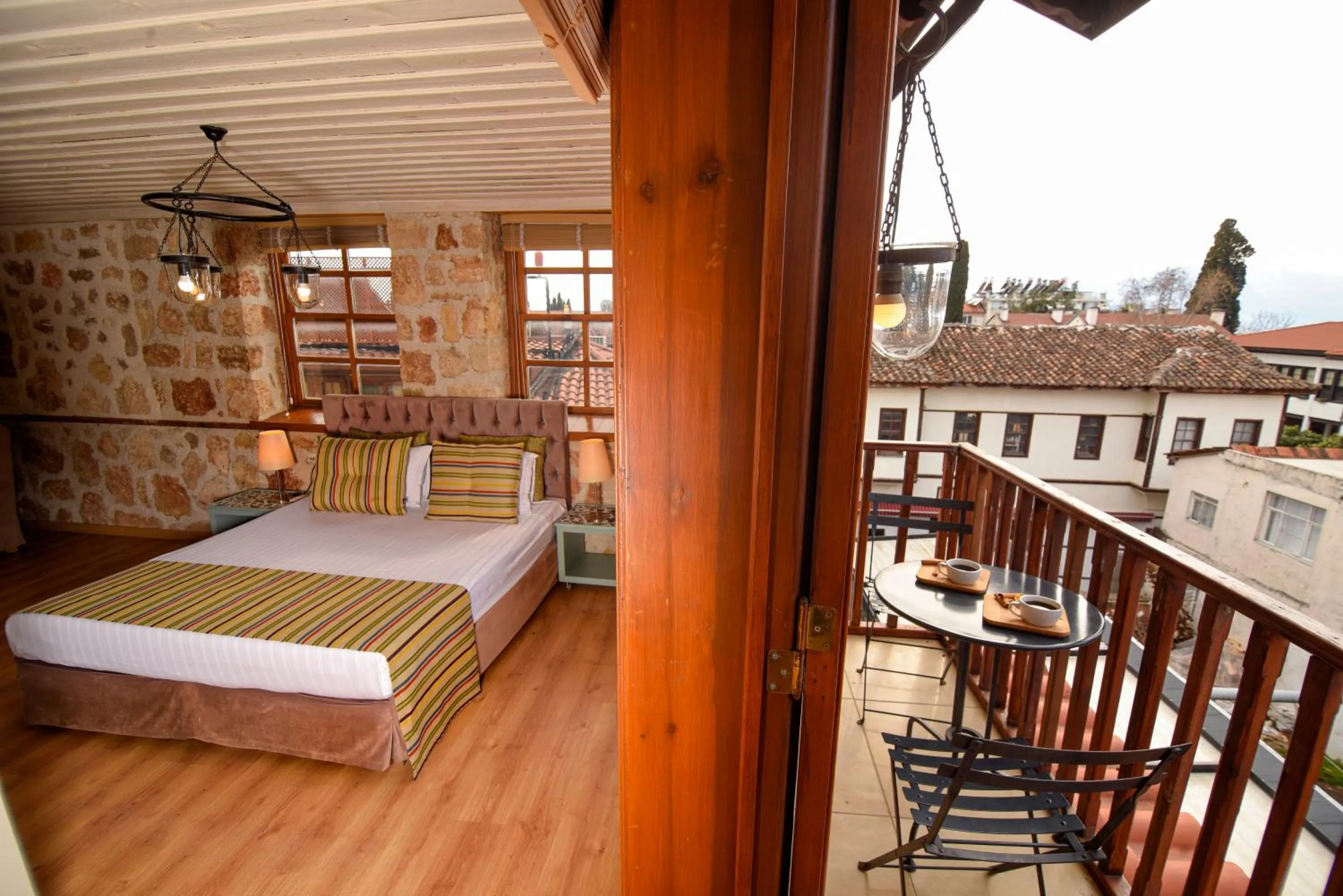 Patio, Bed in Alp Pasa Gazetta - Special Class