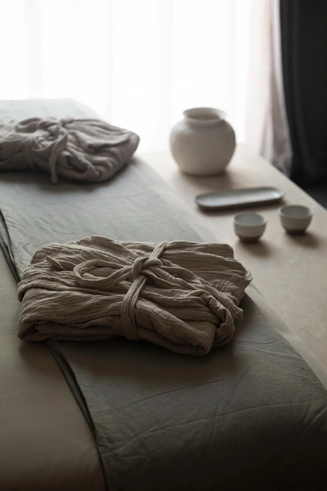 Bed in The Sanctuary Urban Retreat