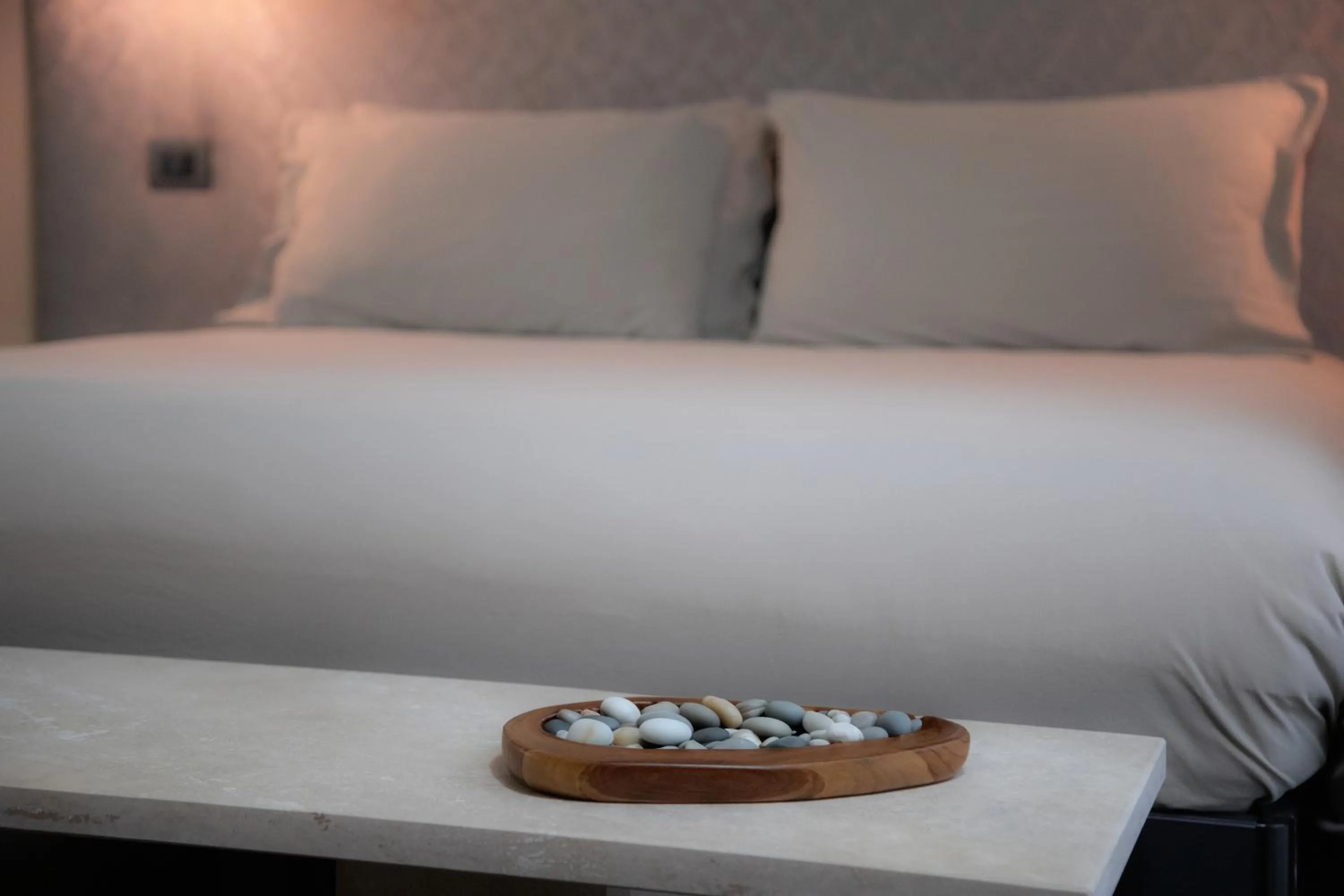 Decorative detail, Bed in The Sanctuary Urban Retreat