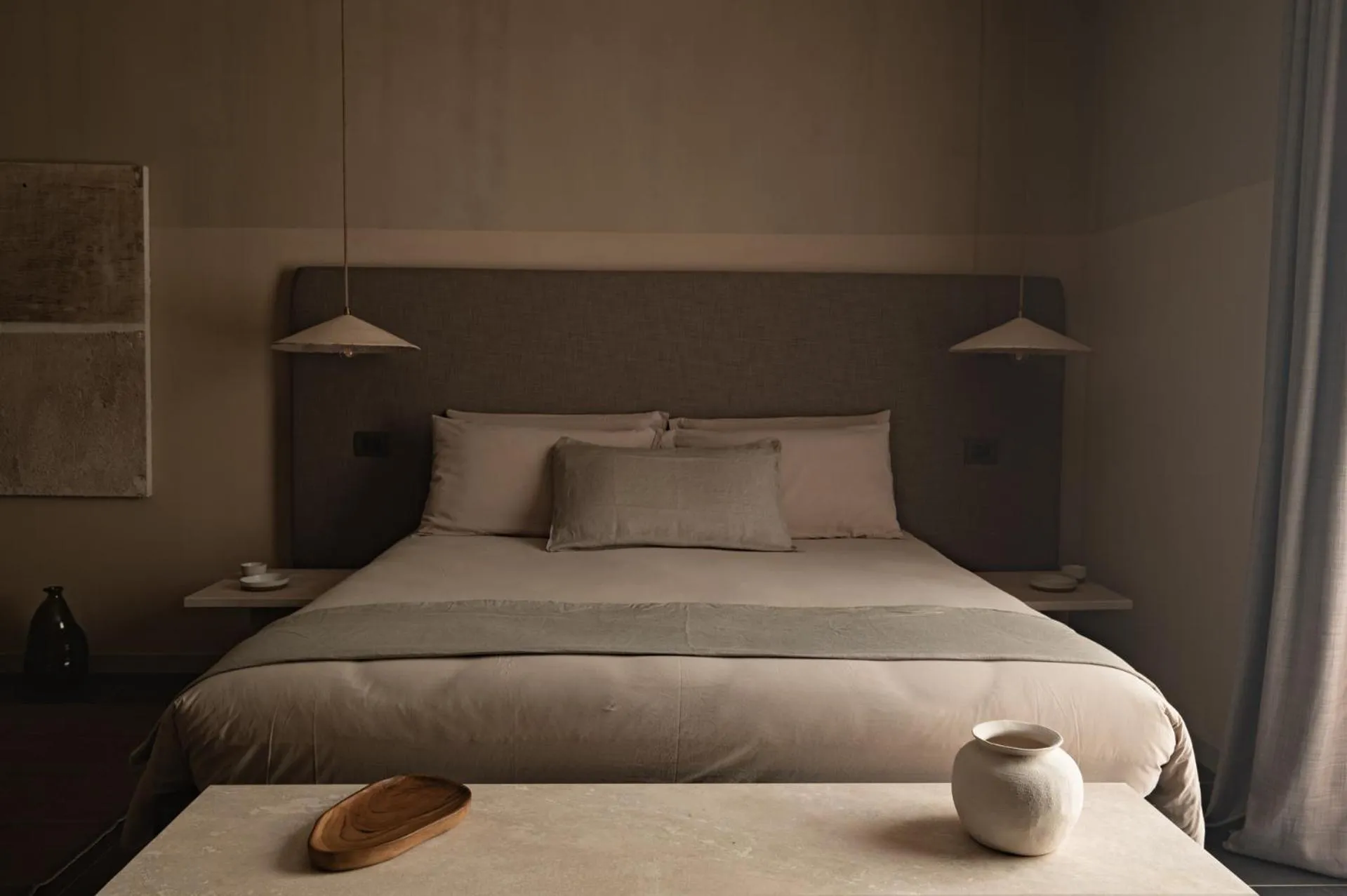 Bed in The Sanctuary Urban Retreat