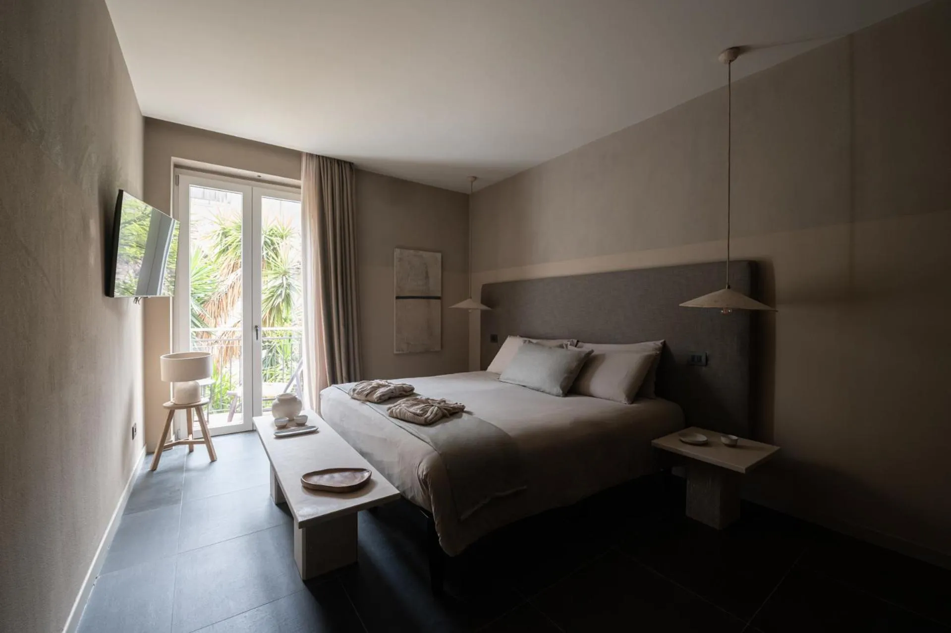 Bed in The Sanctuary Urban Retreat