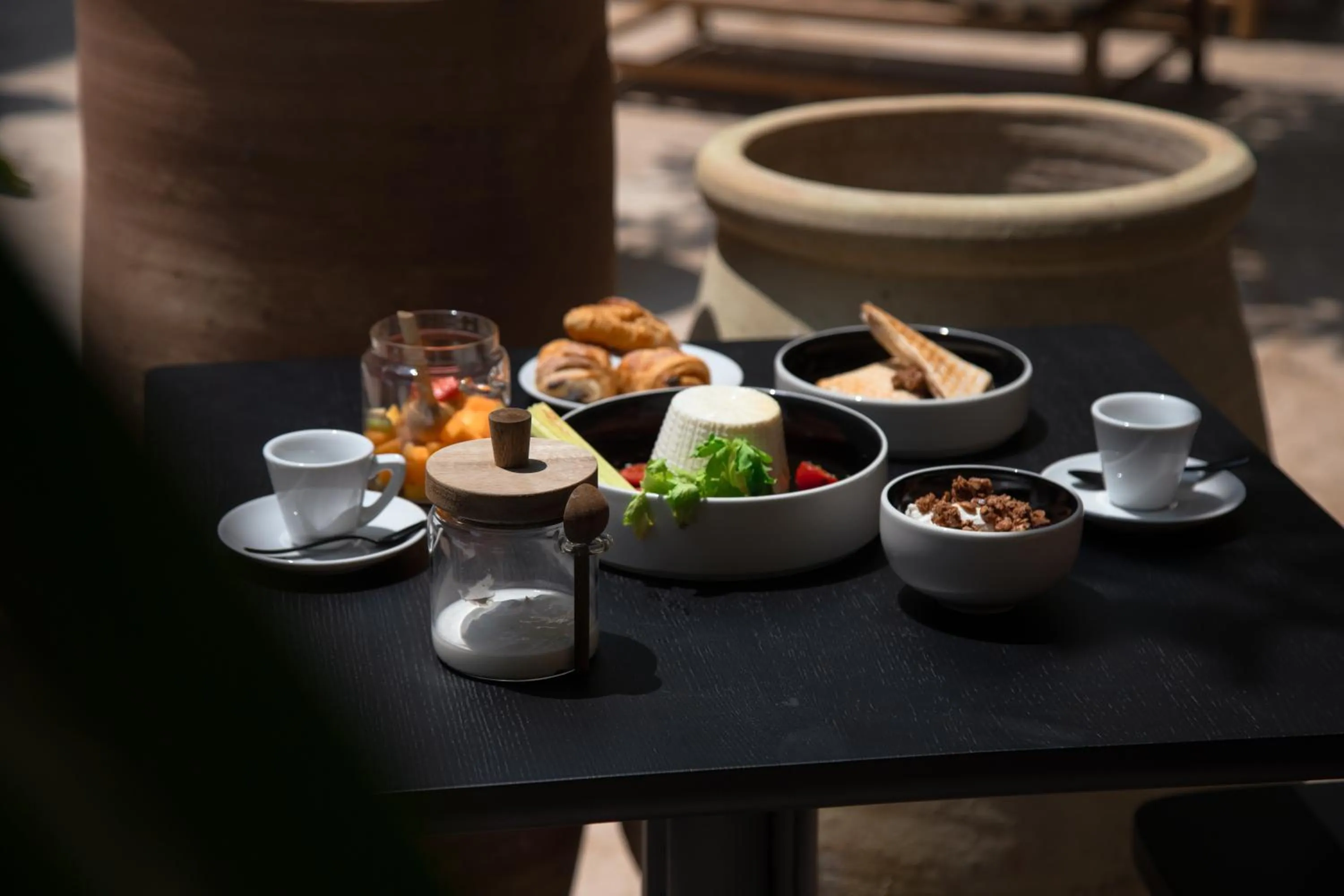 Breakfast in The Sanctuary Urban Retreat