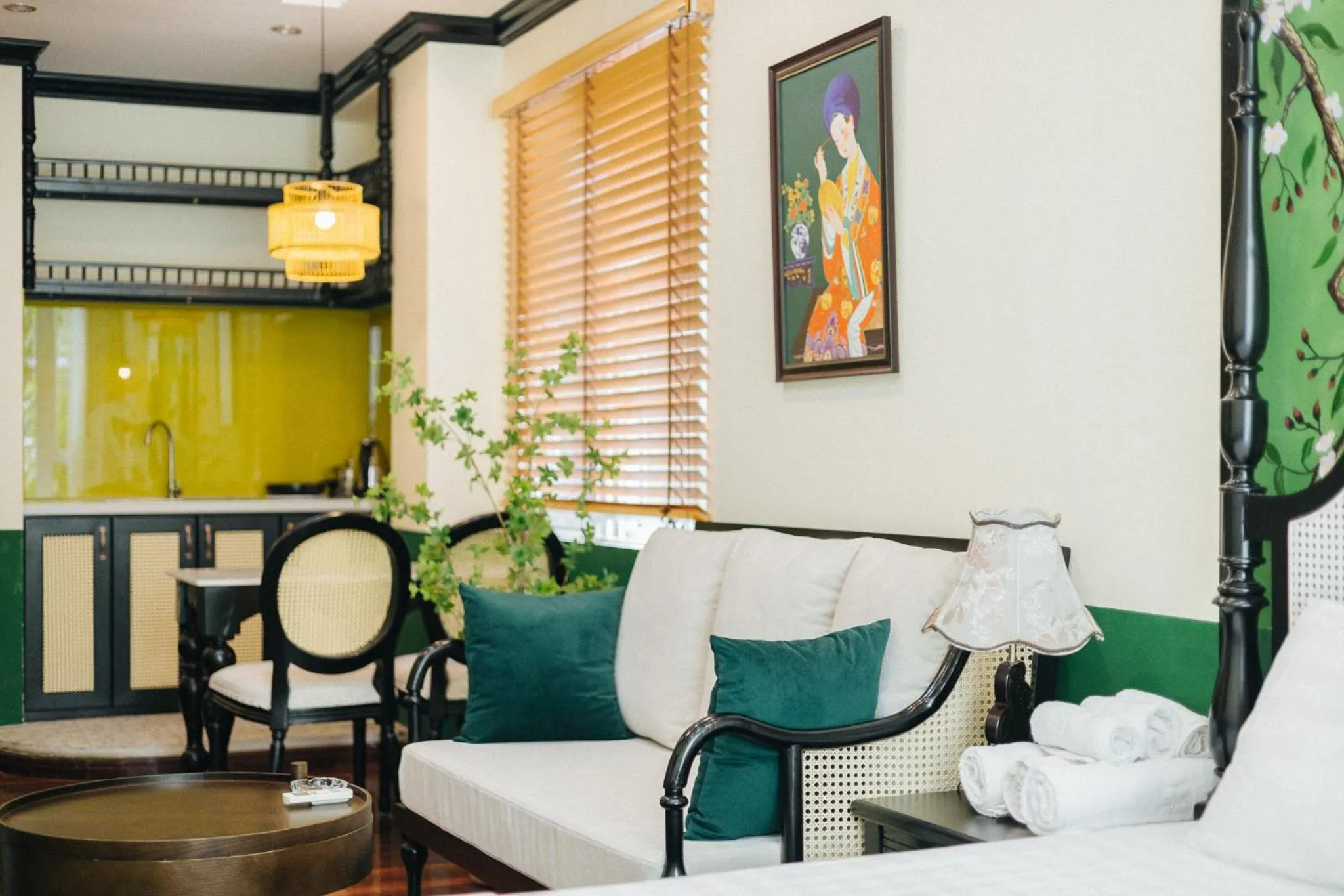 Living room in Sun Clover Boutique Hotel