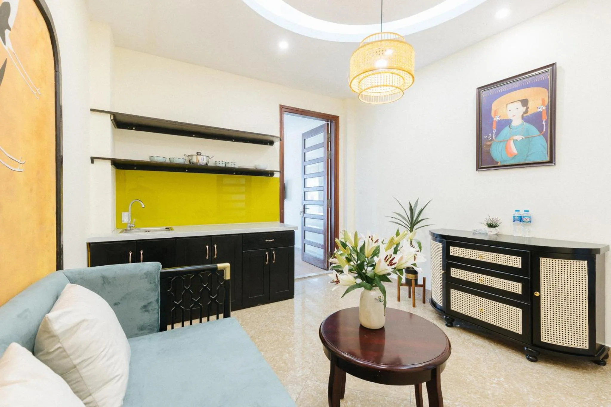 Living room in Sun Clover Boutique Hotel