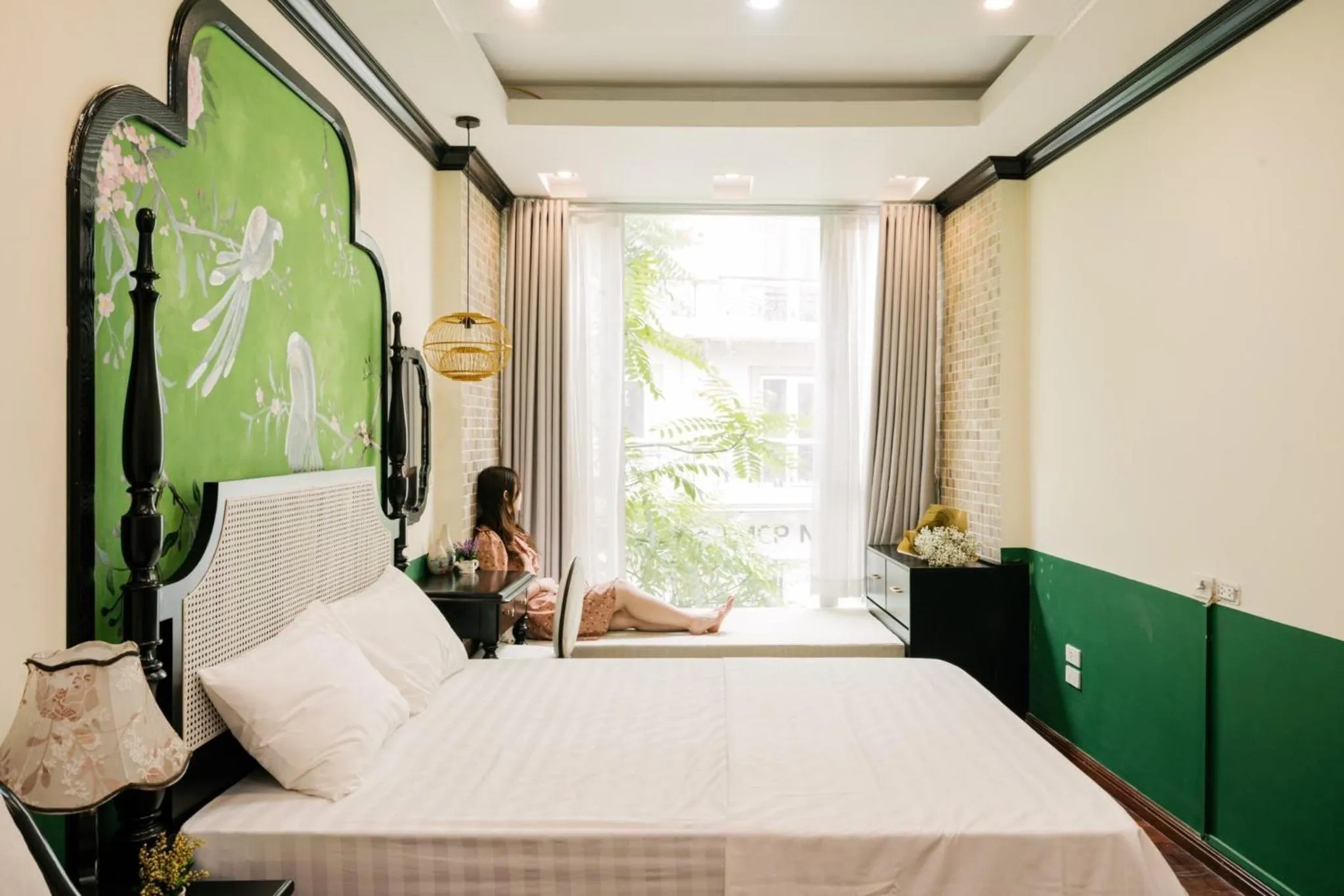 View (from property/room), Bed in Sun Clover Boutique Hotel