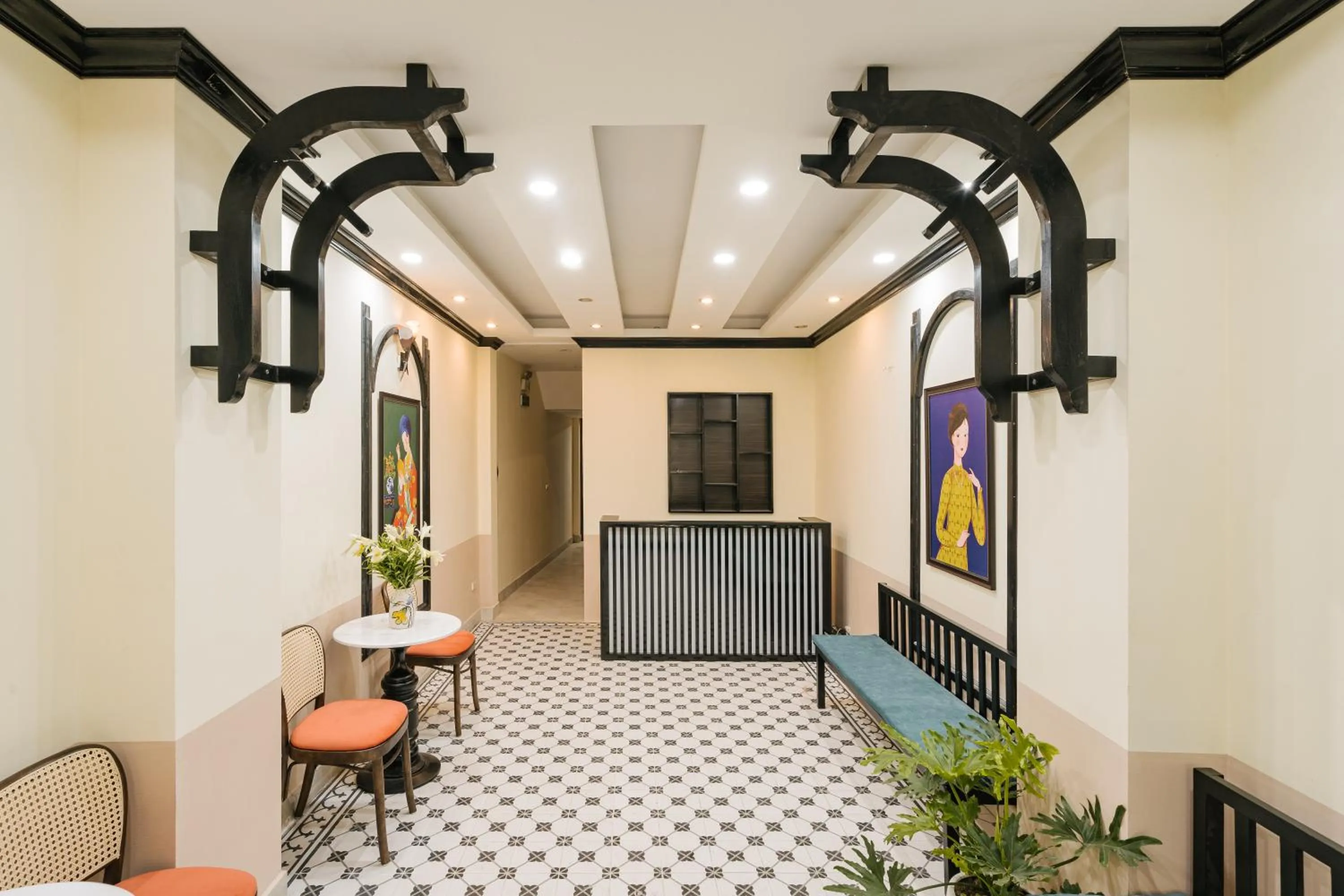 Lobby or reception in Sun Clover Boutique Hotel