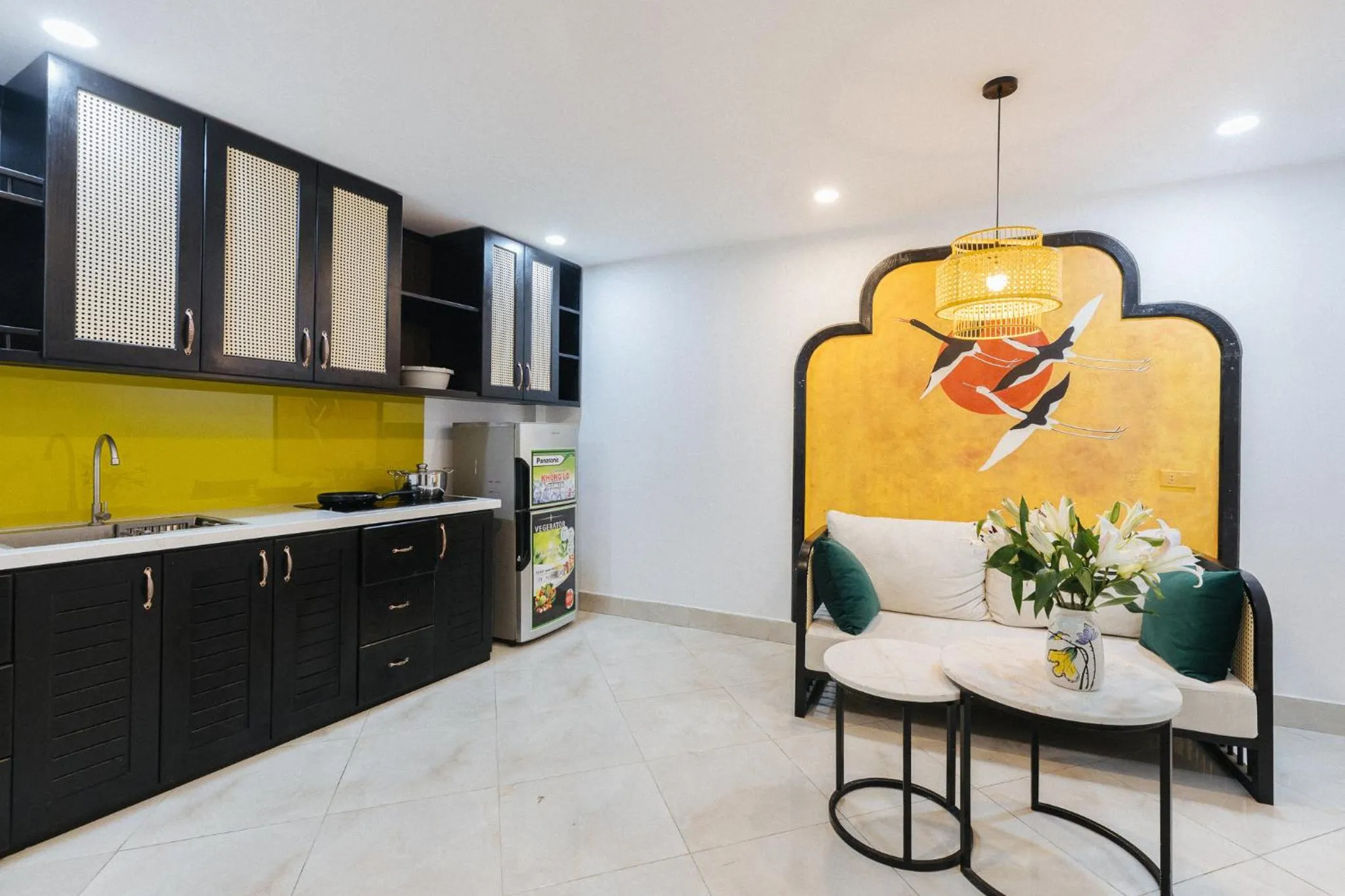 Living room in Sun Clover Boutique Hotel