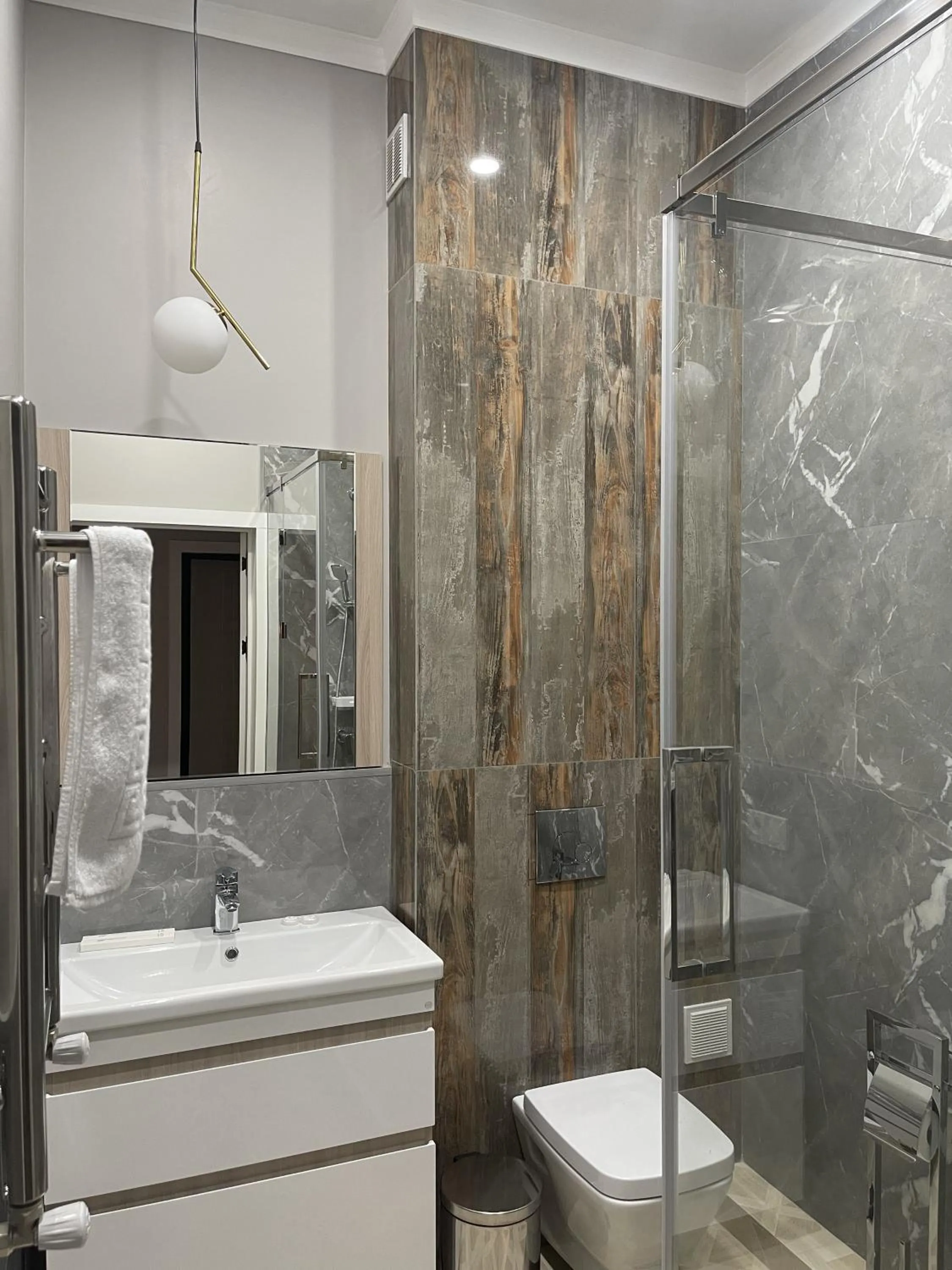 Shower in BnB Hotel Shymkent