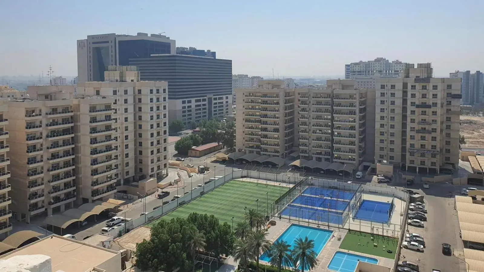 City view in Riggae Tower Hotel City view in Riggae Tower Hotel