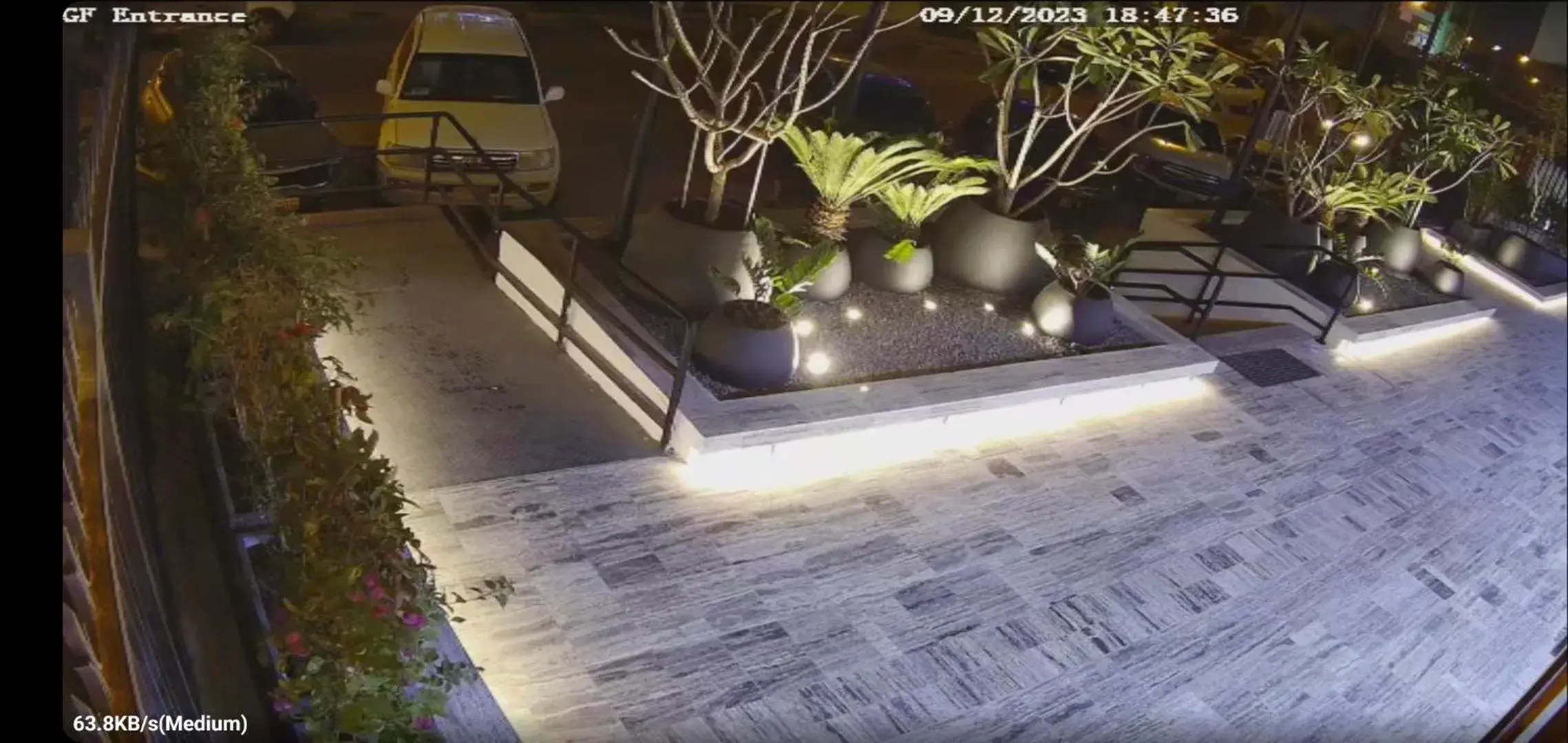 Garden view in Riggae Tower Hotel Garden view in Riggae Tower Hotel