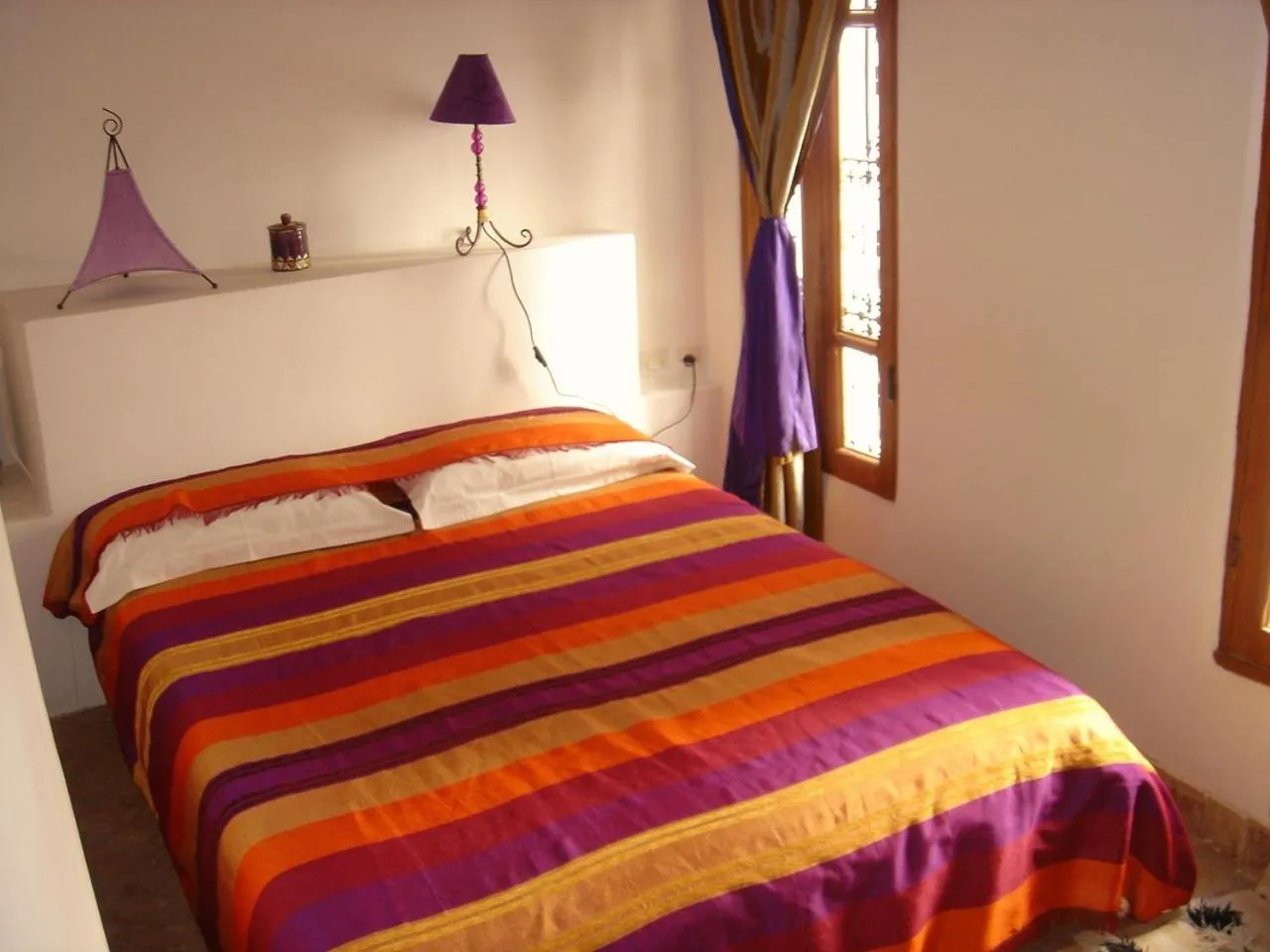 Bed in Riad La Clé De Fès