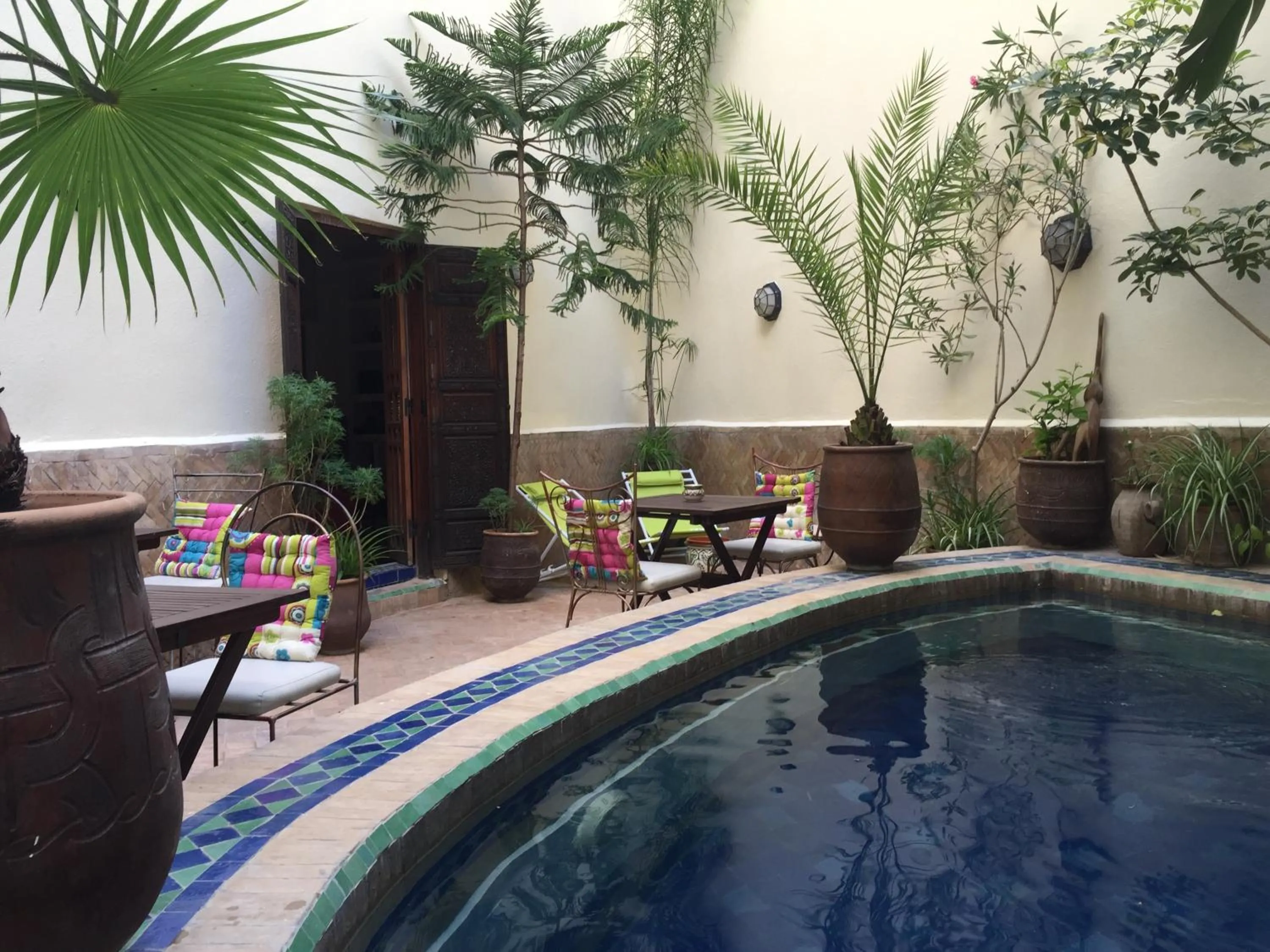 Swimming pool in Riad La Clé De Fès