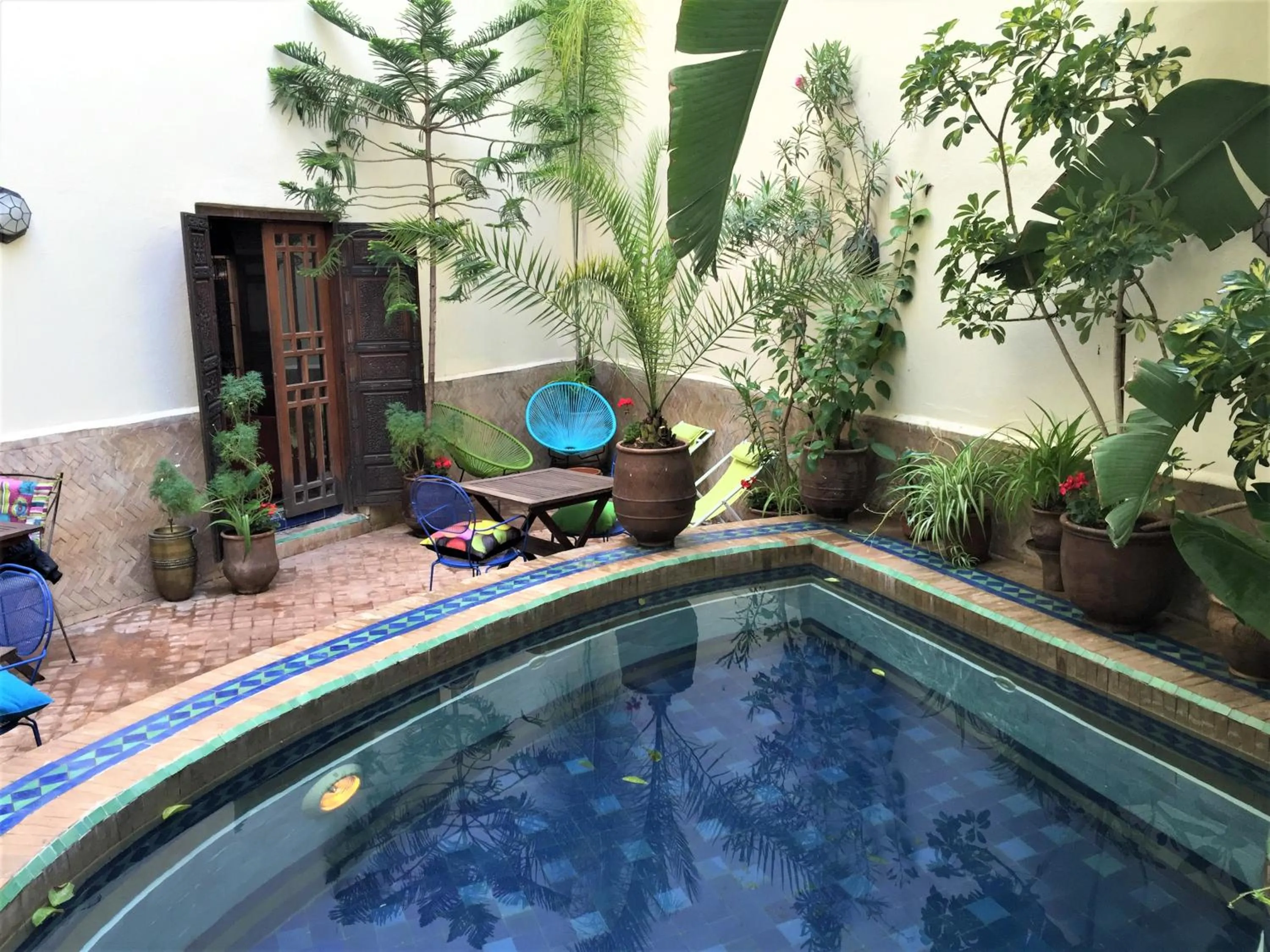 Swimming pool in Riad La Clé De Fès