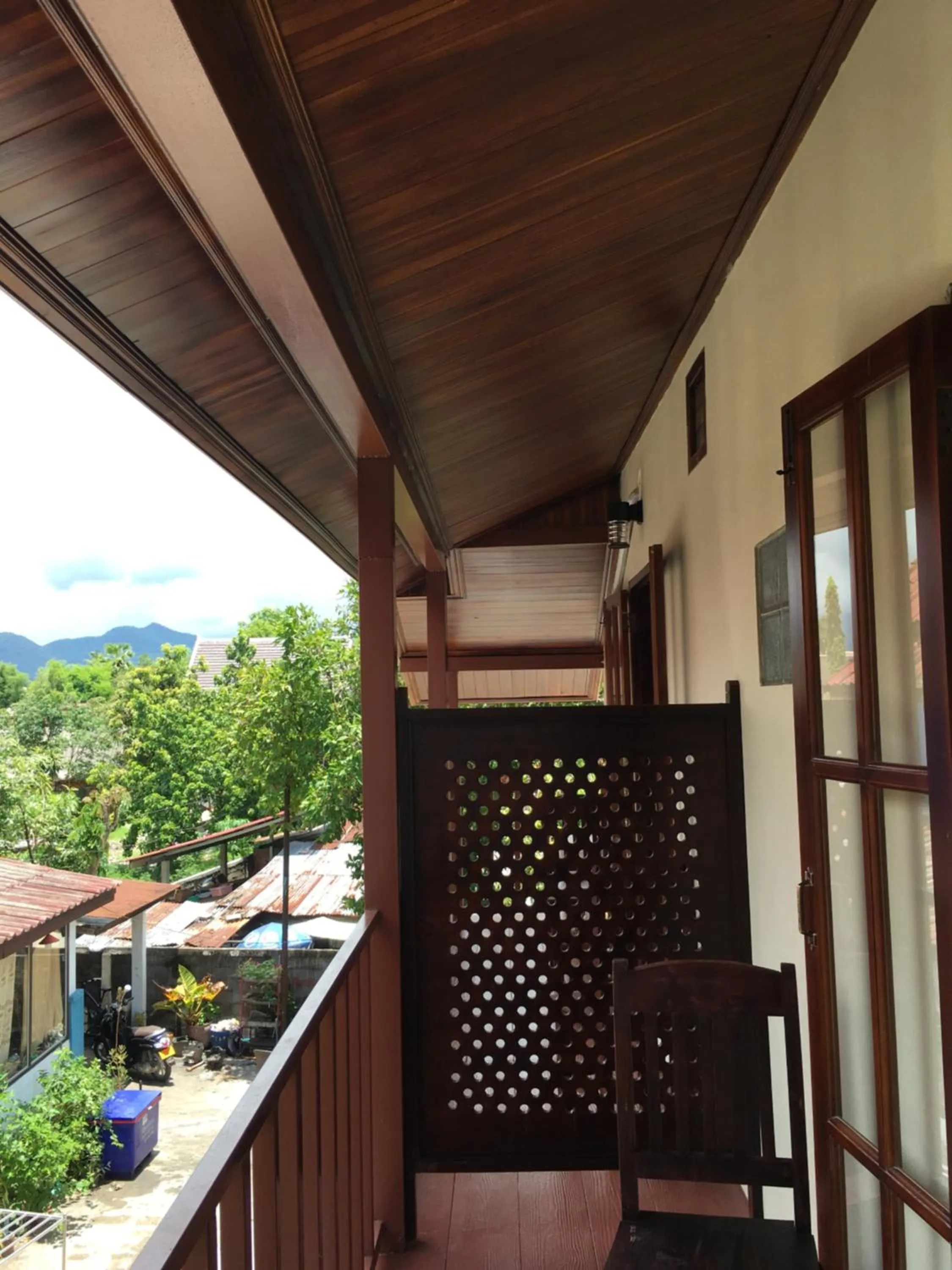 Balcony/Terrace in Le KhounSok Boutique Hotel
