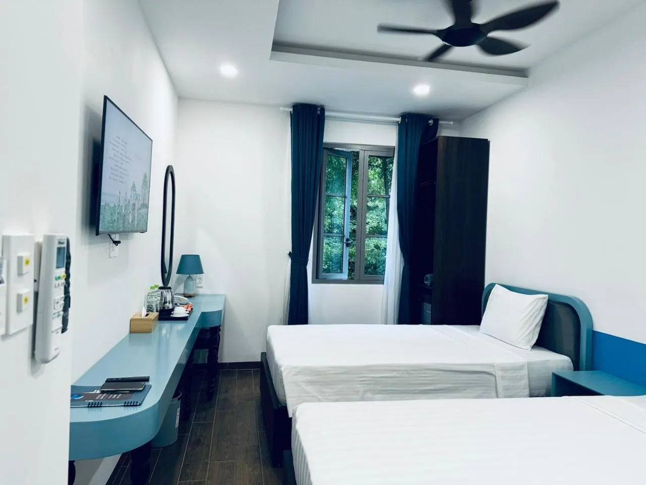 TV and multimedia, Bed in Pearl Hotel Phu Quoc