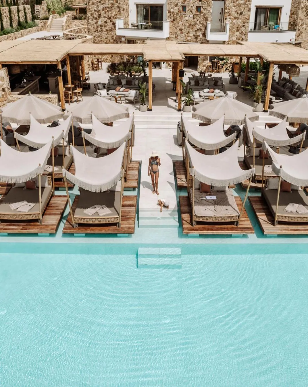 Swimming pool in Myra Hotel