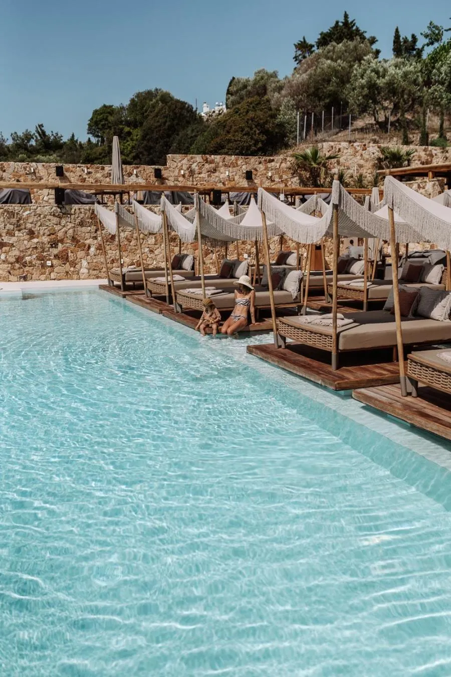 Swimming pool in Myra Hotel