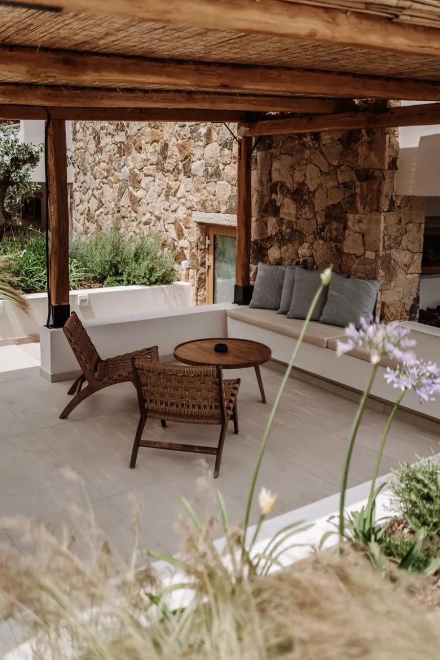 Patio in Myra Hotel