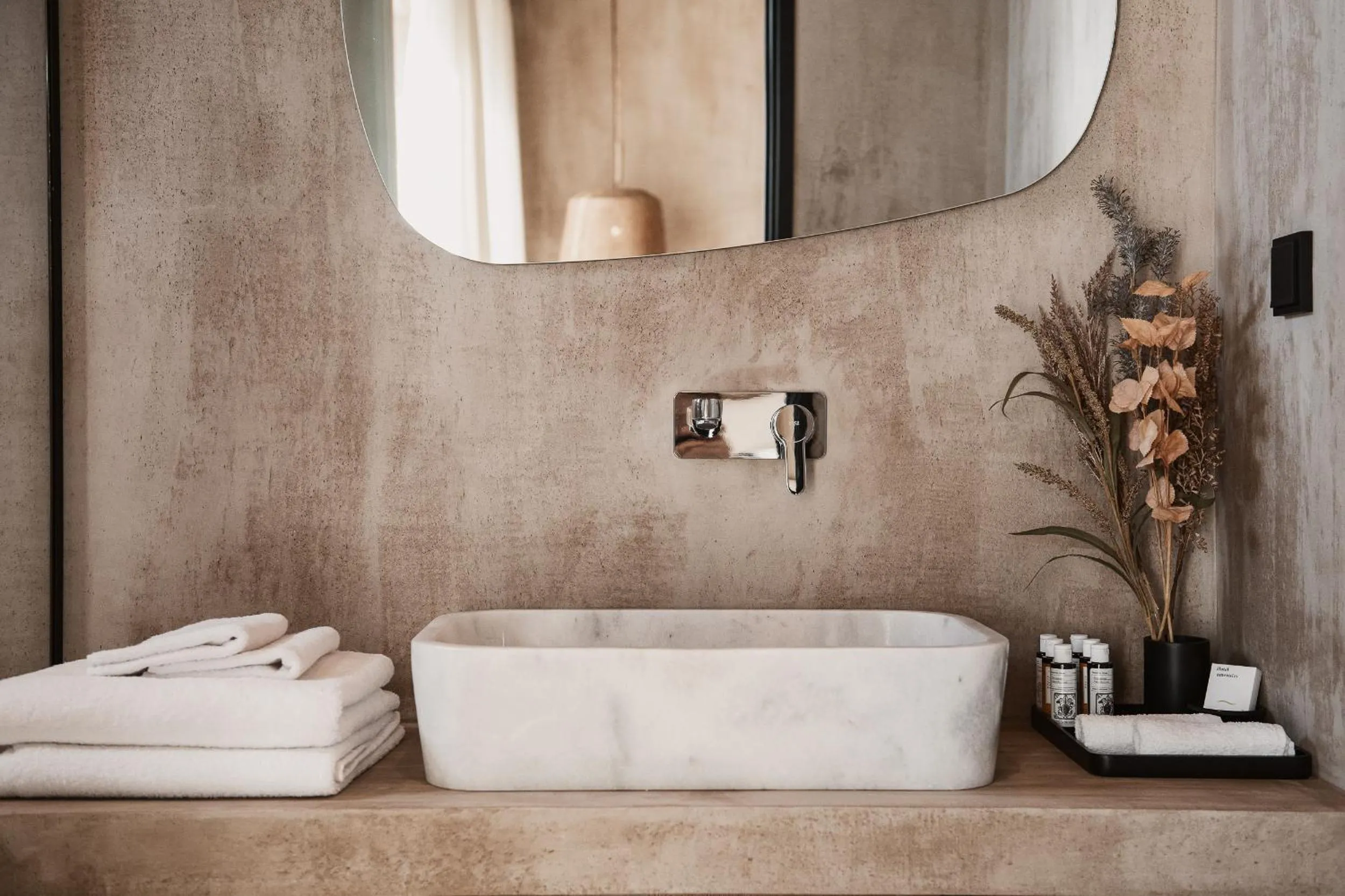 Bathroom in Myra Hotel