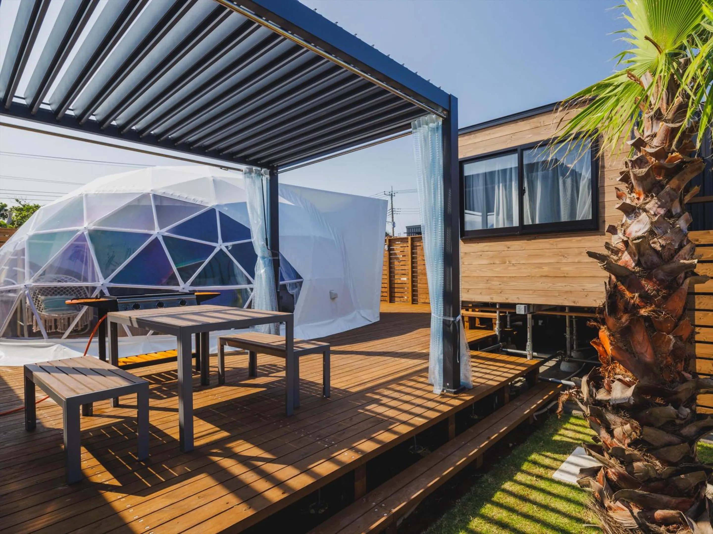 BBQ facilities in Seage Torami Coastside