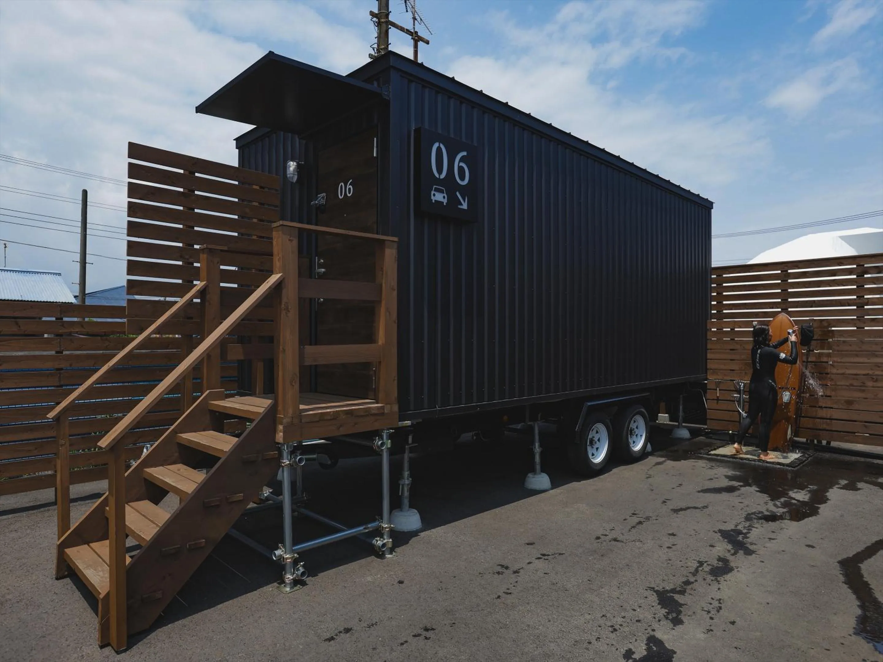 Shower in Seage Torami Coastside