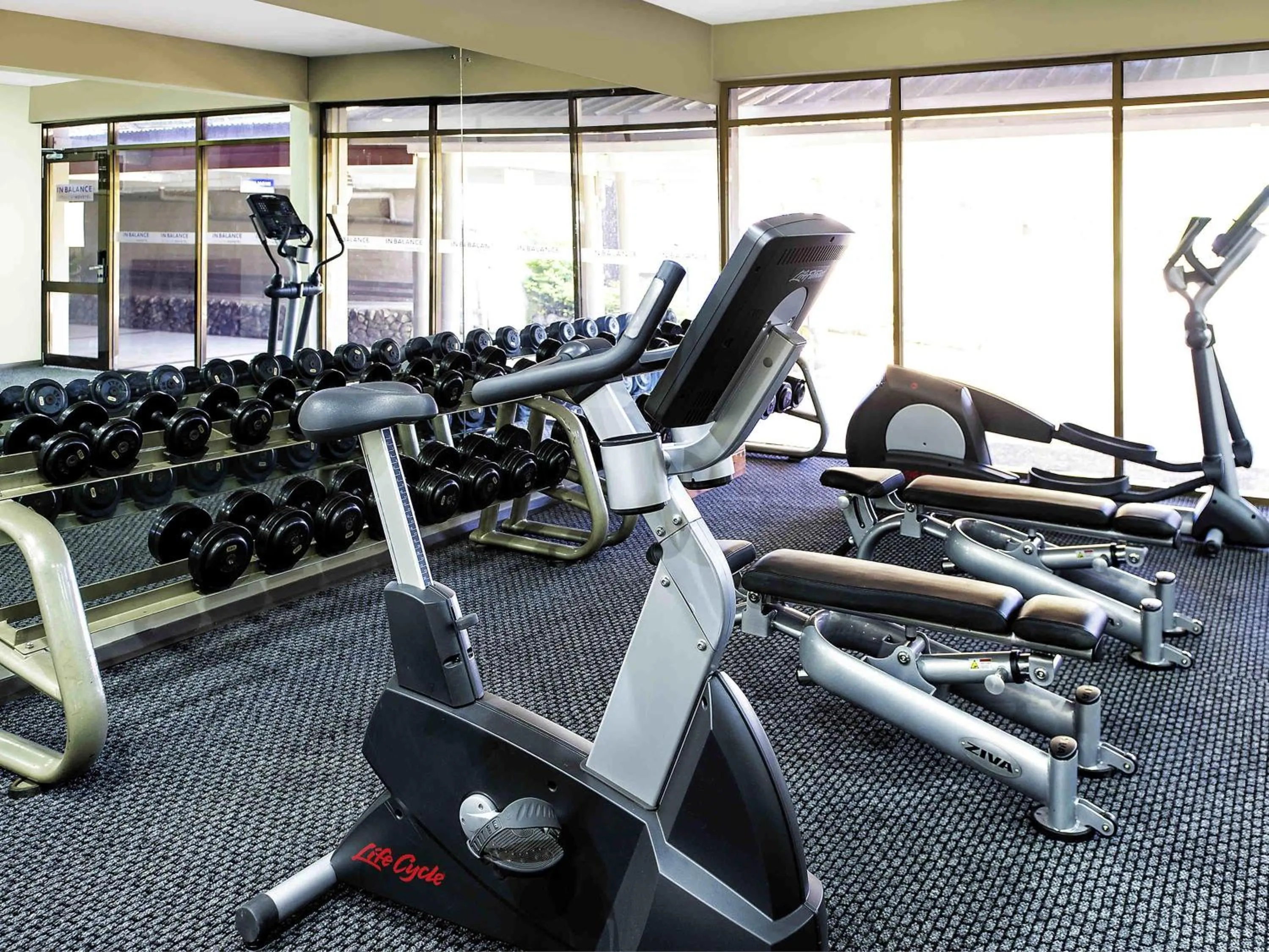 Fitness centre/facilities in Novotel Nadi