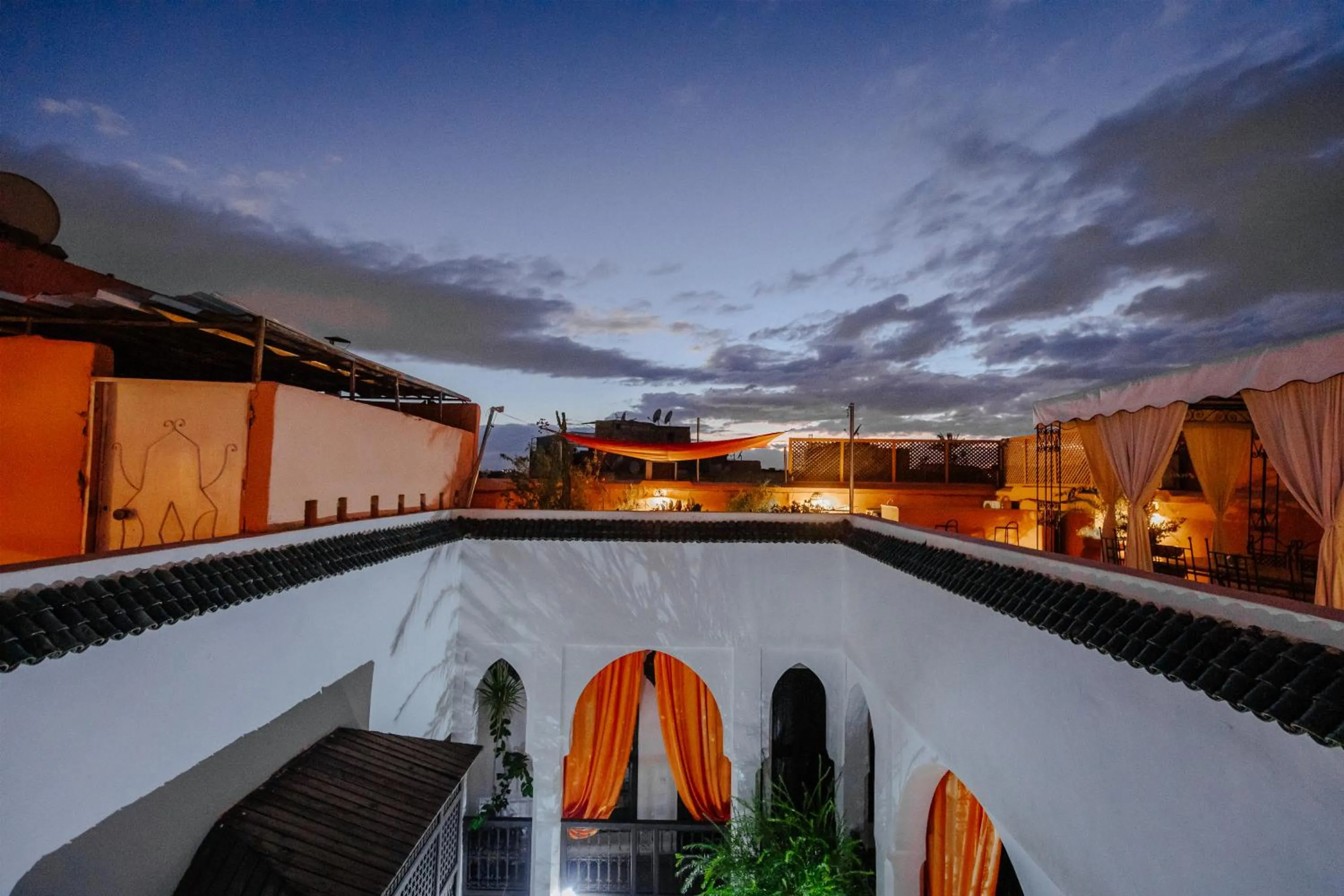 Balcony/Terrace in Riad Alwane