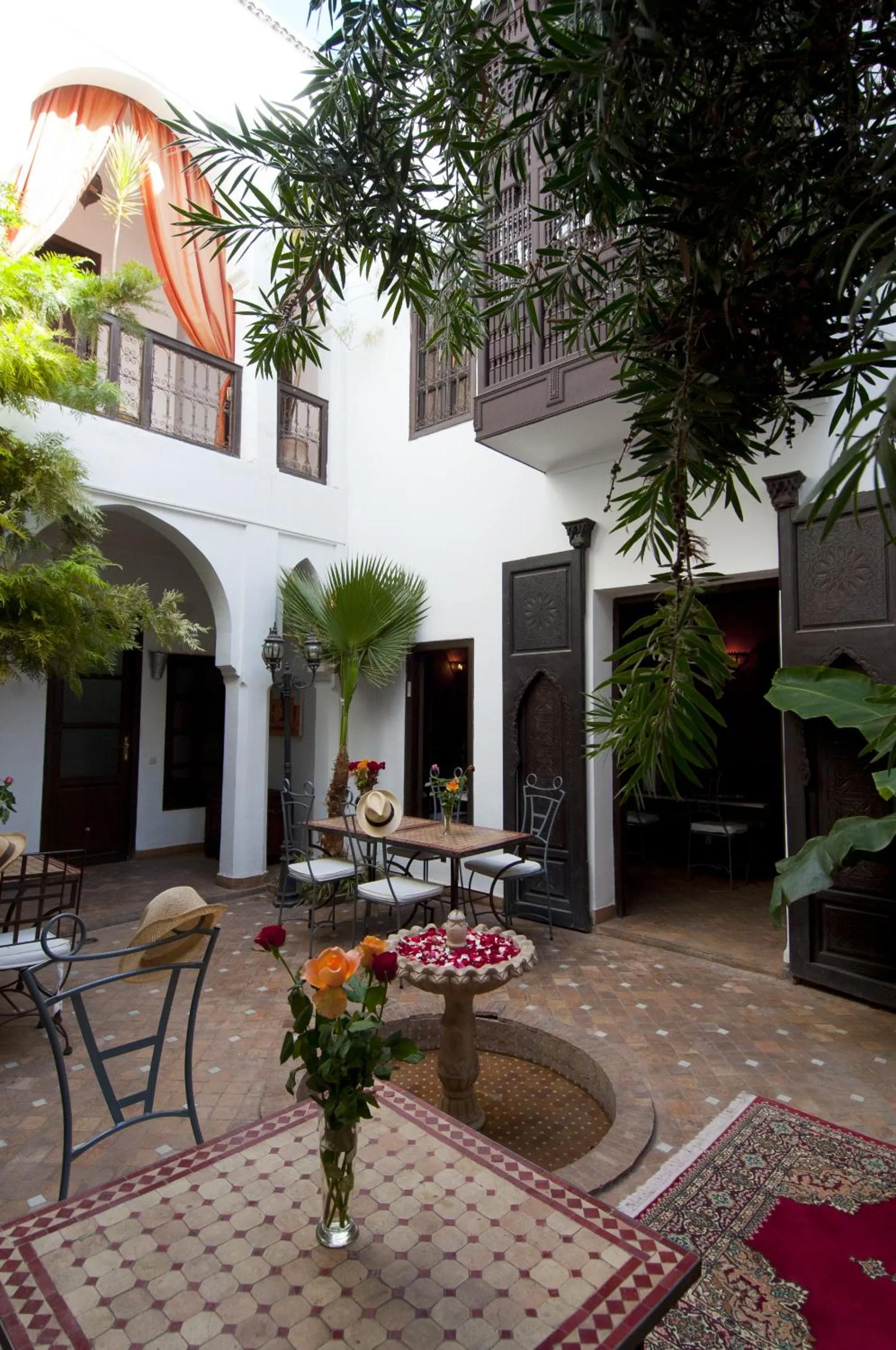 Patio in Riad Alwane
