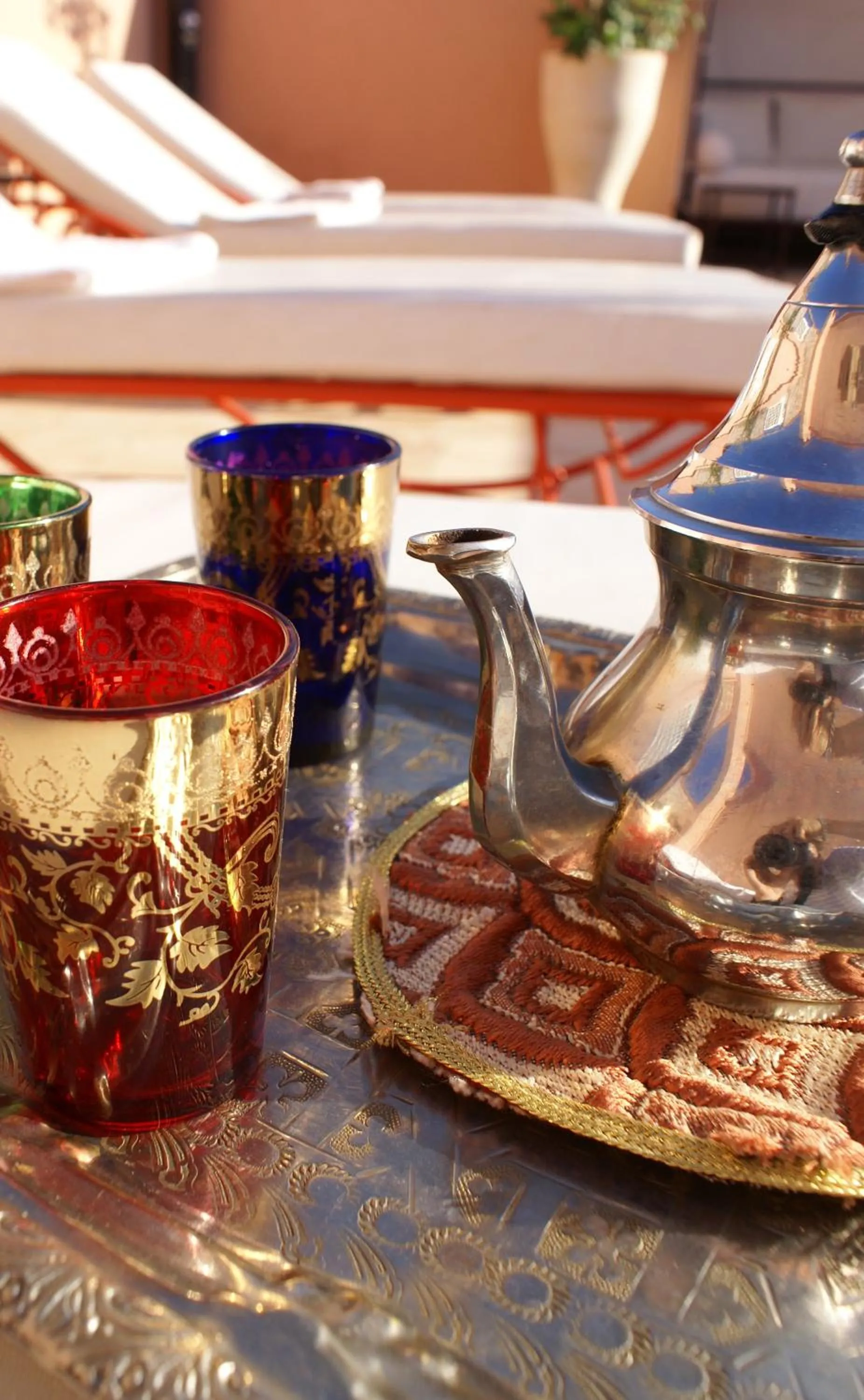 Balcony/Terrace in Riad Alwane