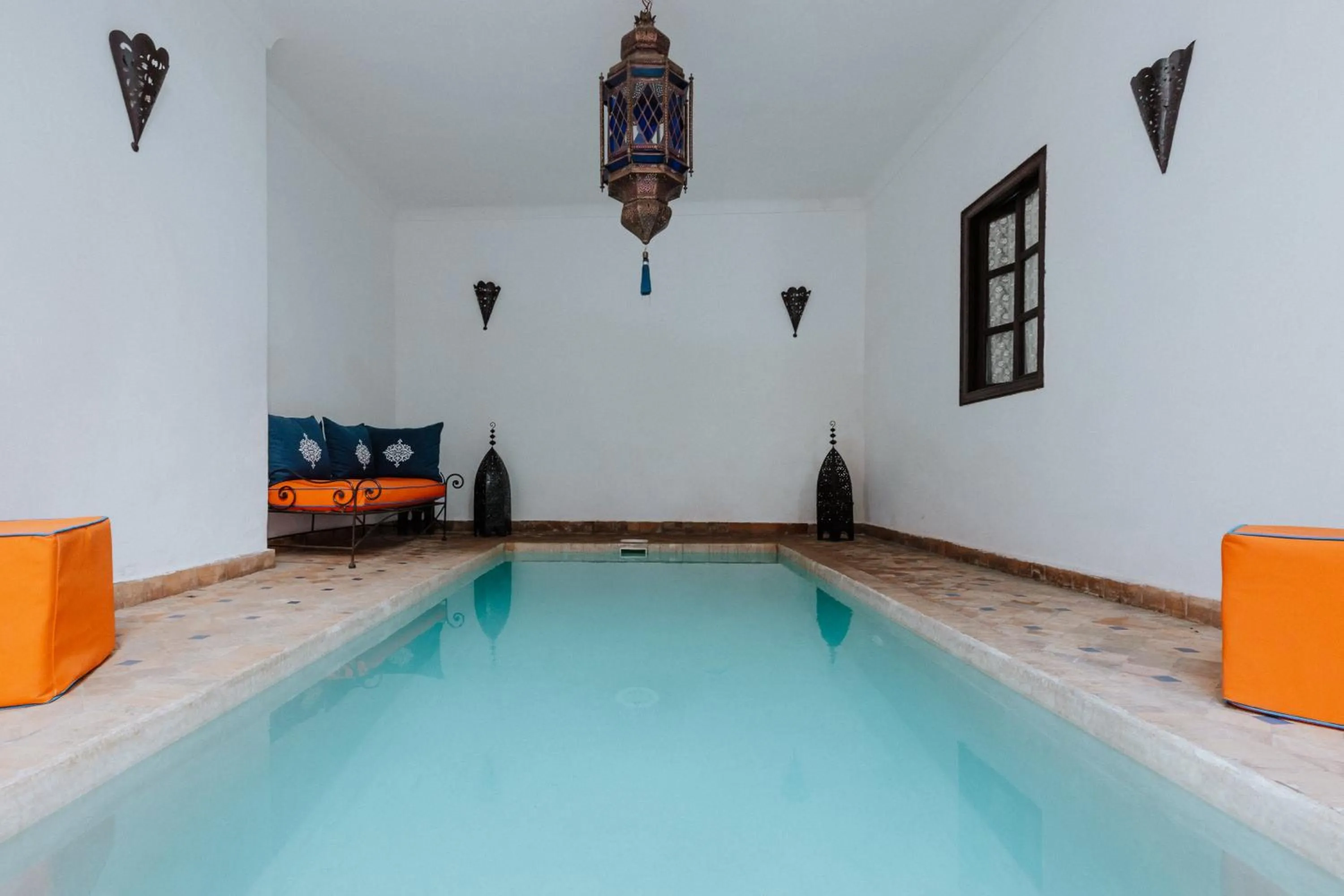 Pool view in Riad Alwane