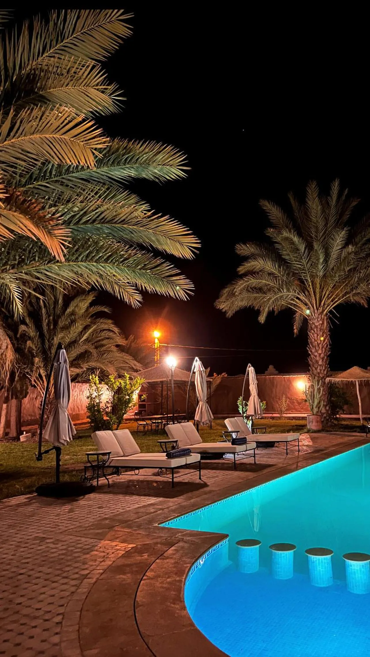 Night in Kasbah des cyprès