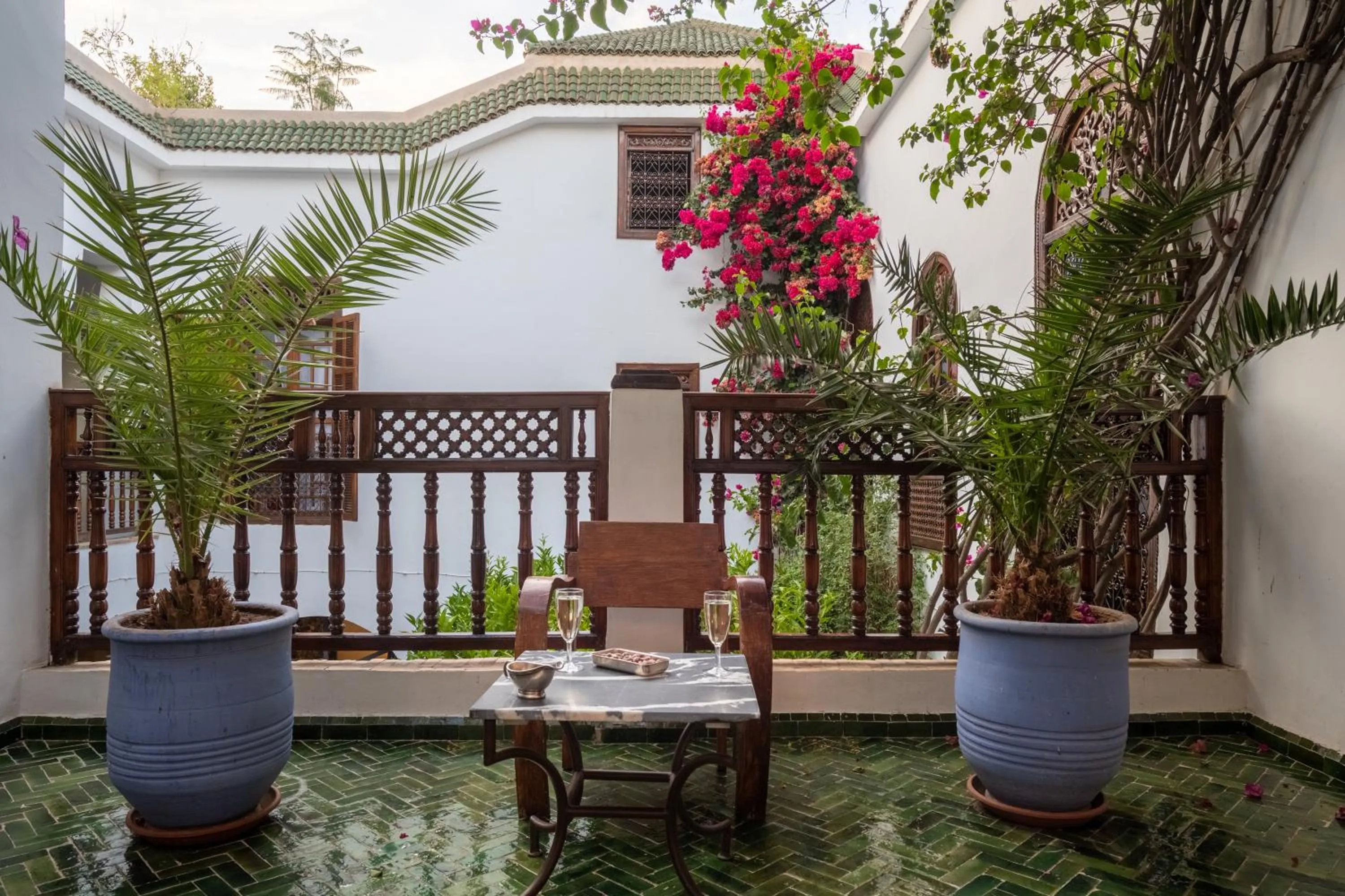 Patio in Riad Alma